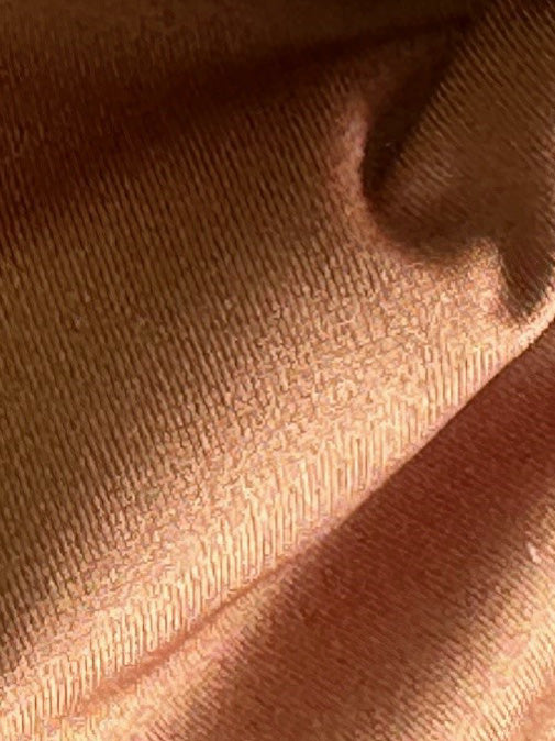 Satin de polyester extensible Mocca - Confidence