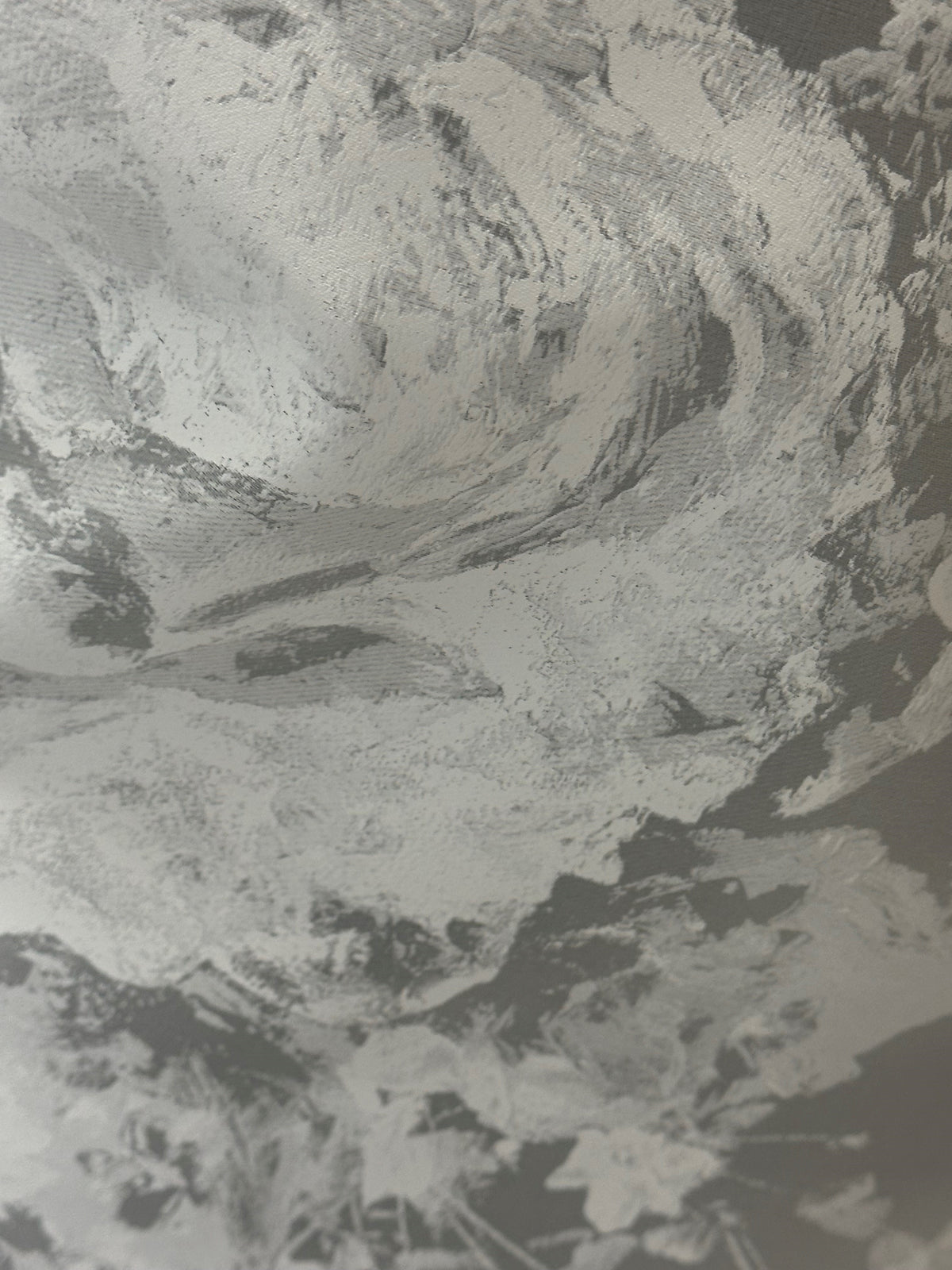 Soie satinée imprimée ivoire - Massima