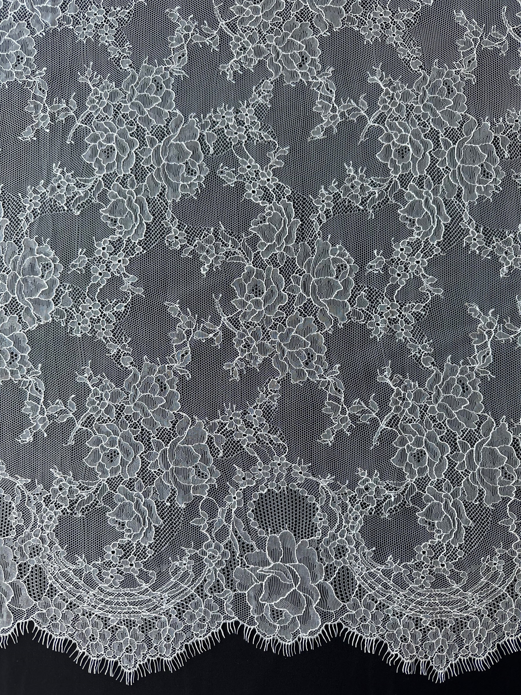Dentelle Chantilly ivoire - Camden
