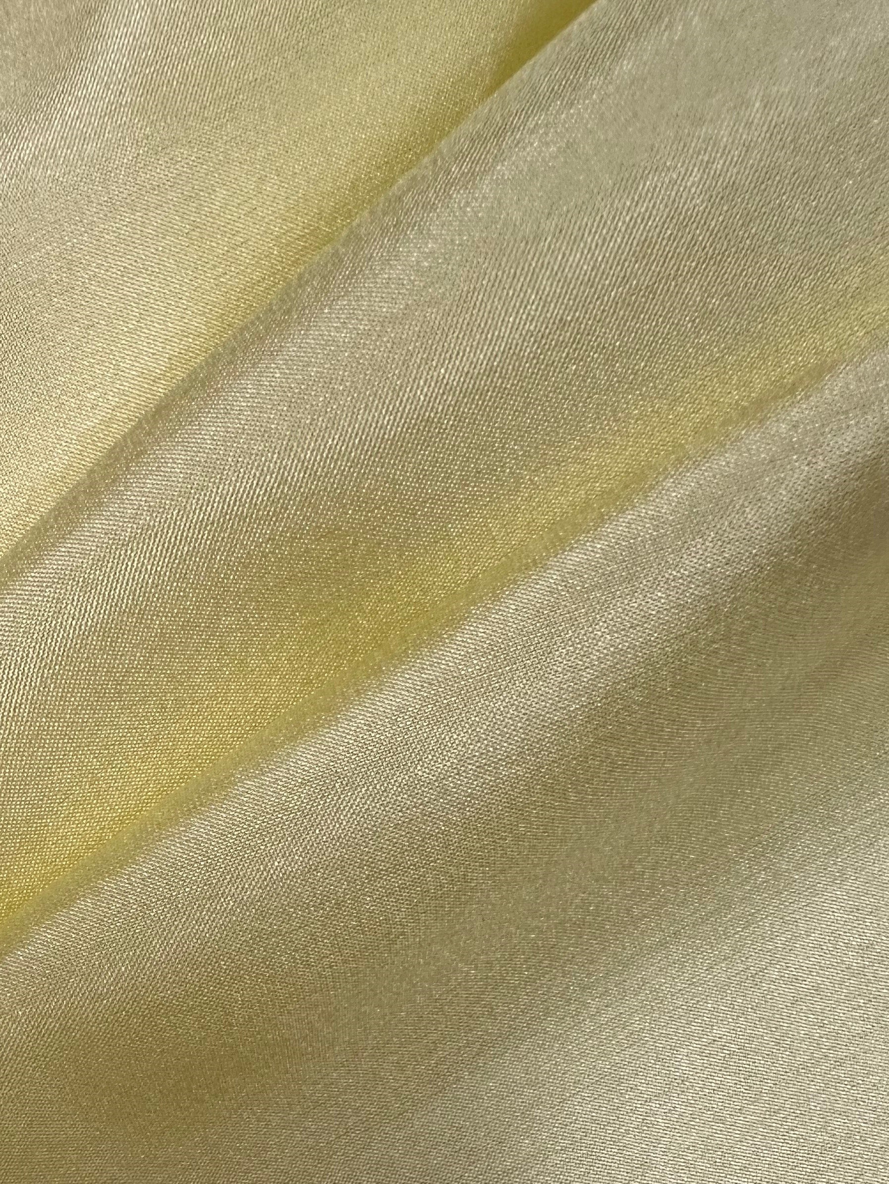 Habotai en soie jaune pâle - Mosaïque