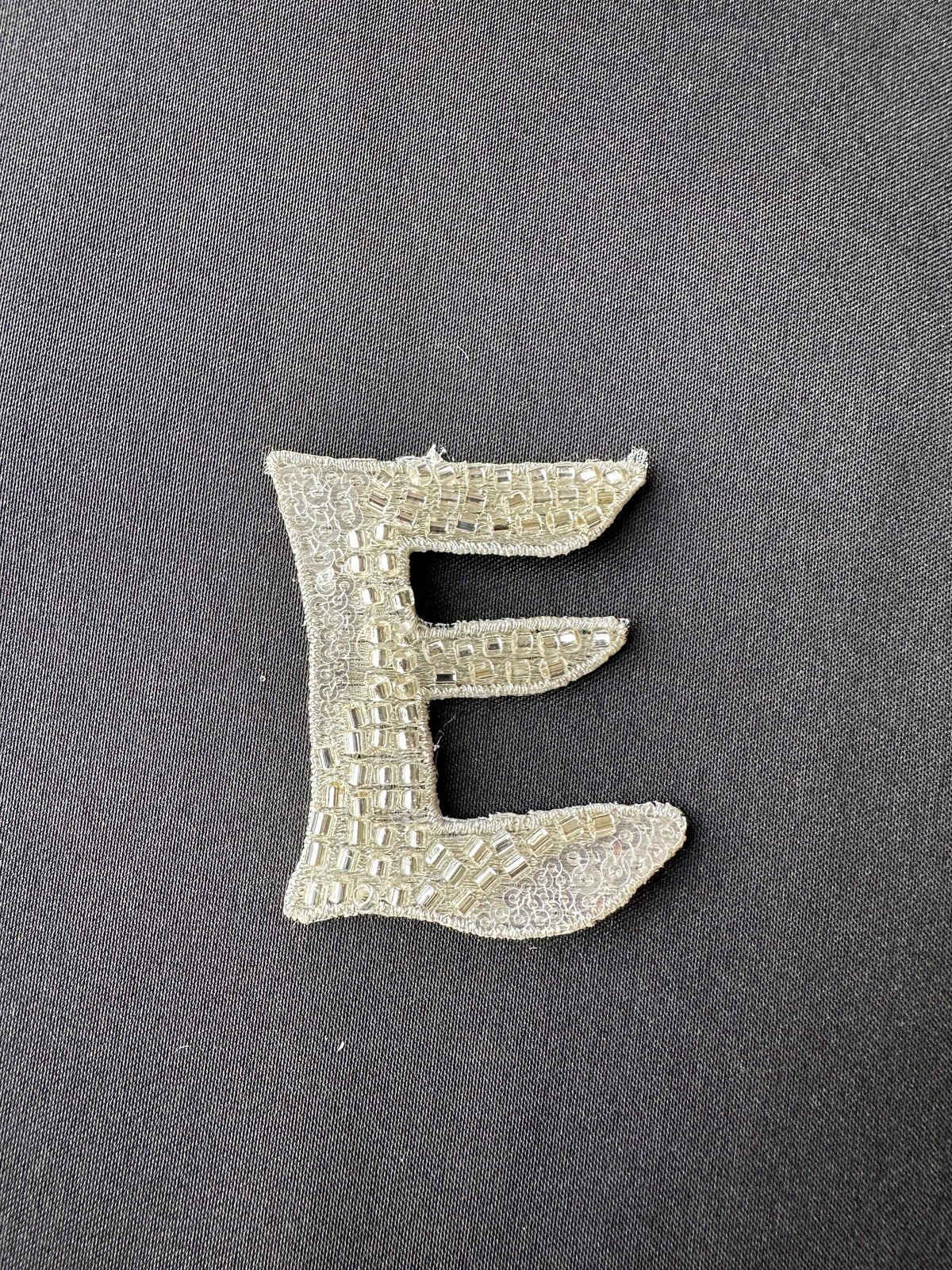 Beaded Letter E