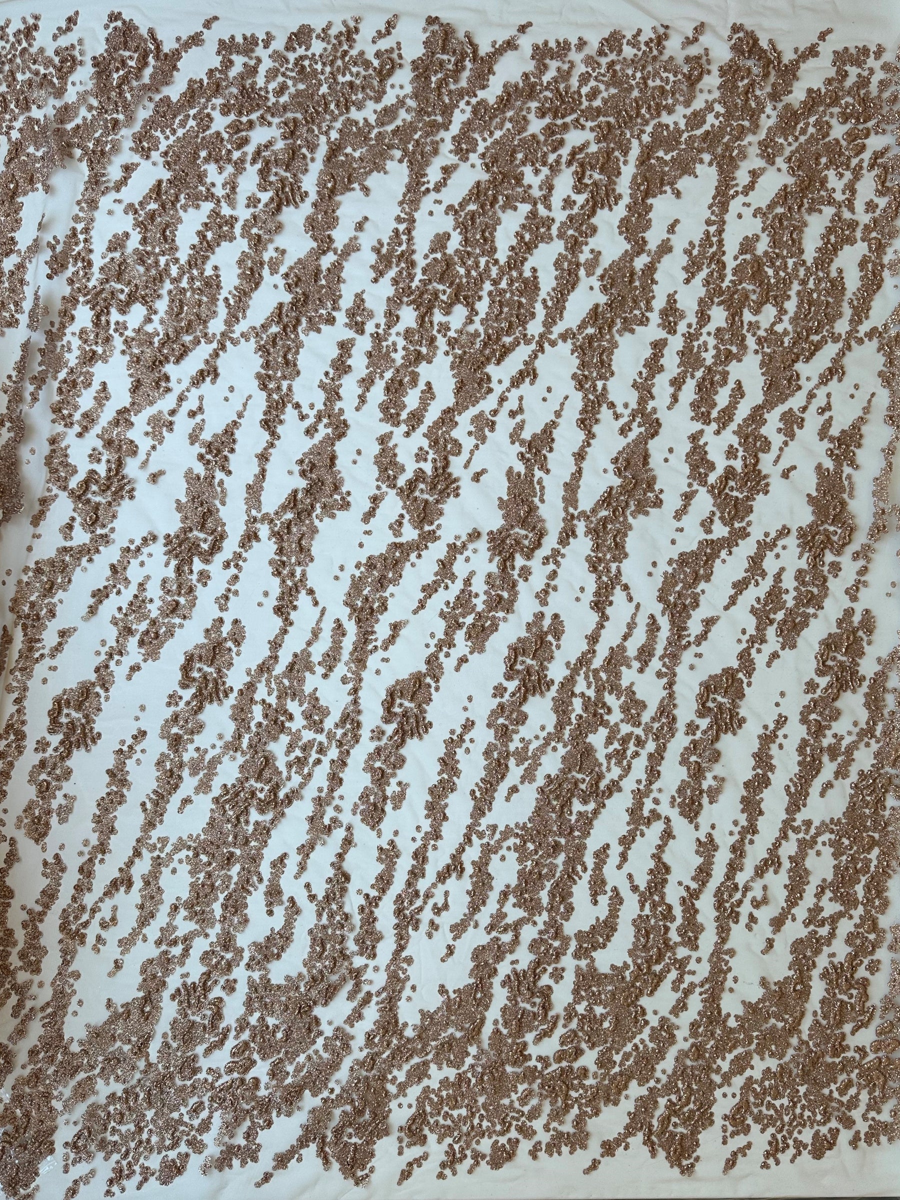 Tulle pailleté bronze - Colby