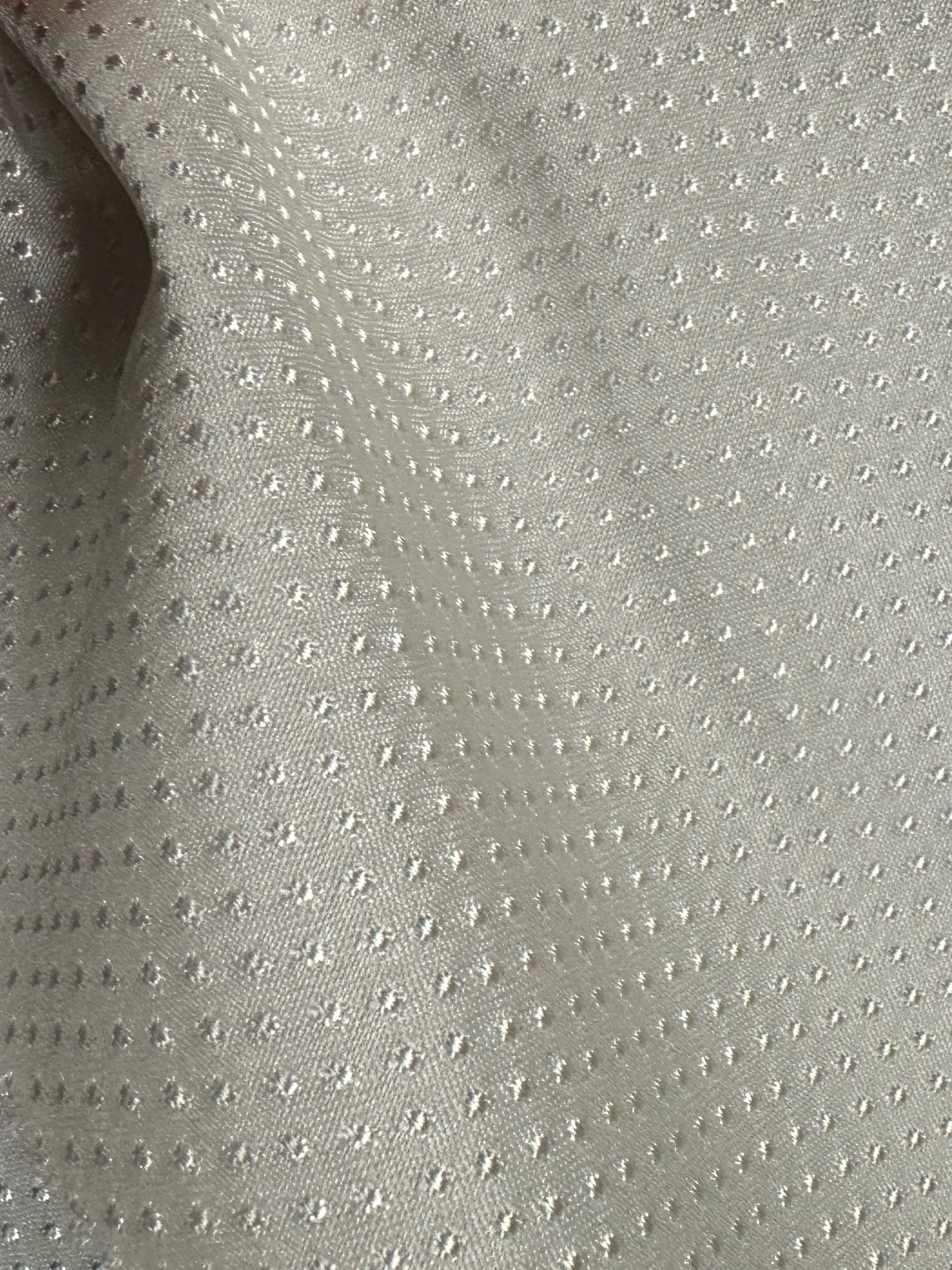 Ivory Spot Jacquard Fabric - Devises