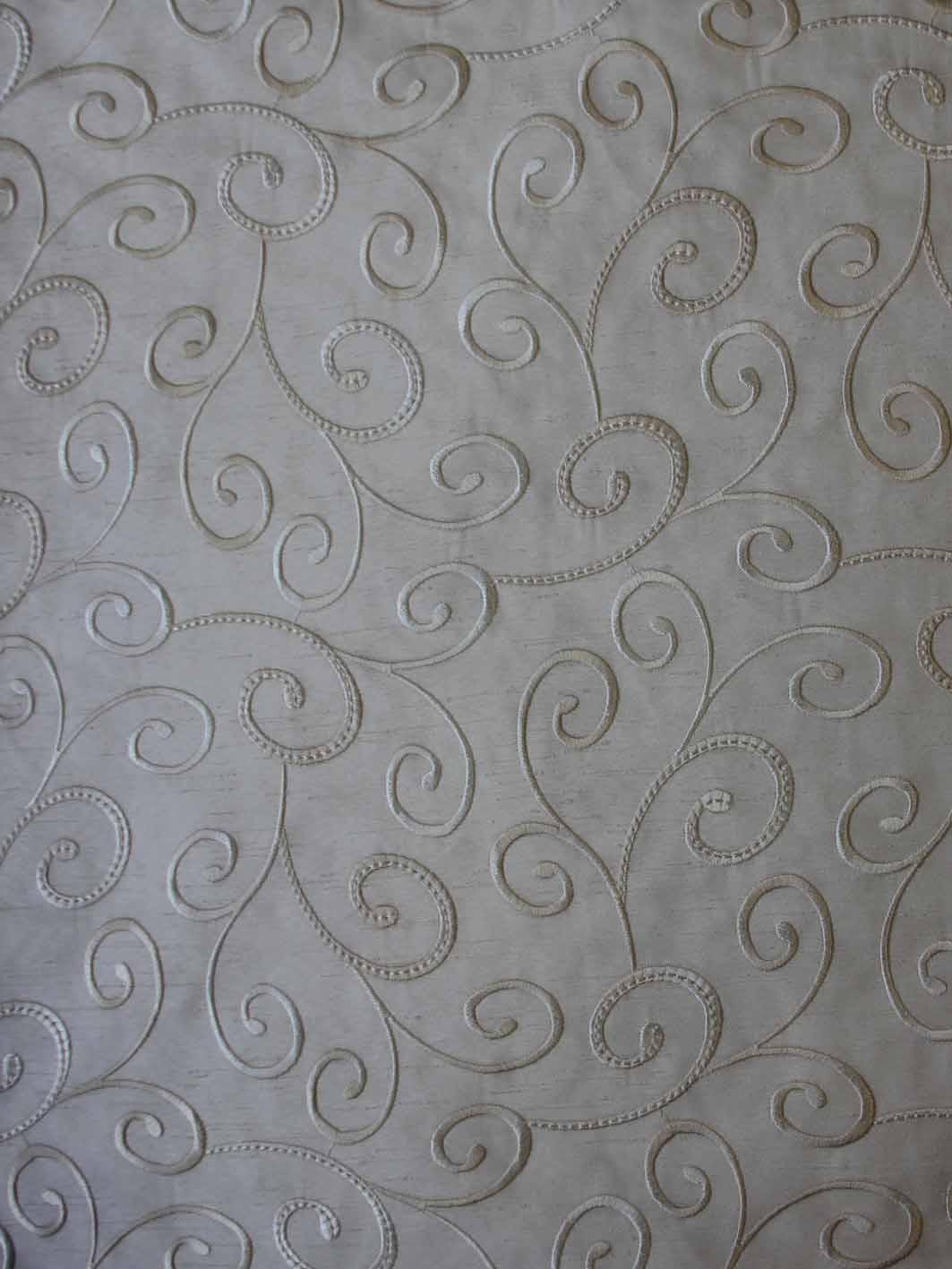 Tissu Gilet Brodé Champagne - Manhattan