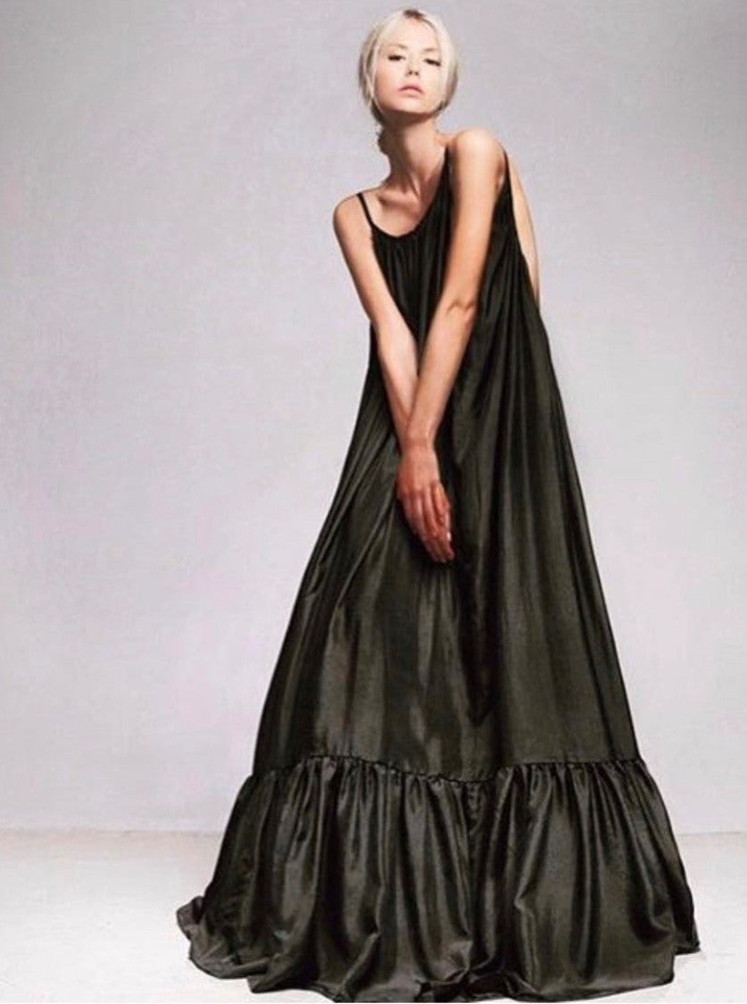 Habotai en Soie Noire - Mosaic