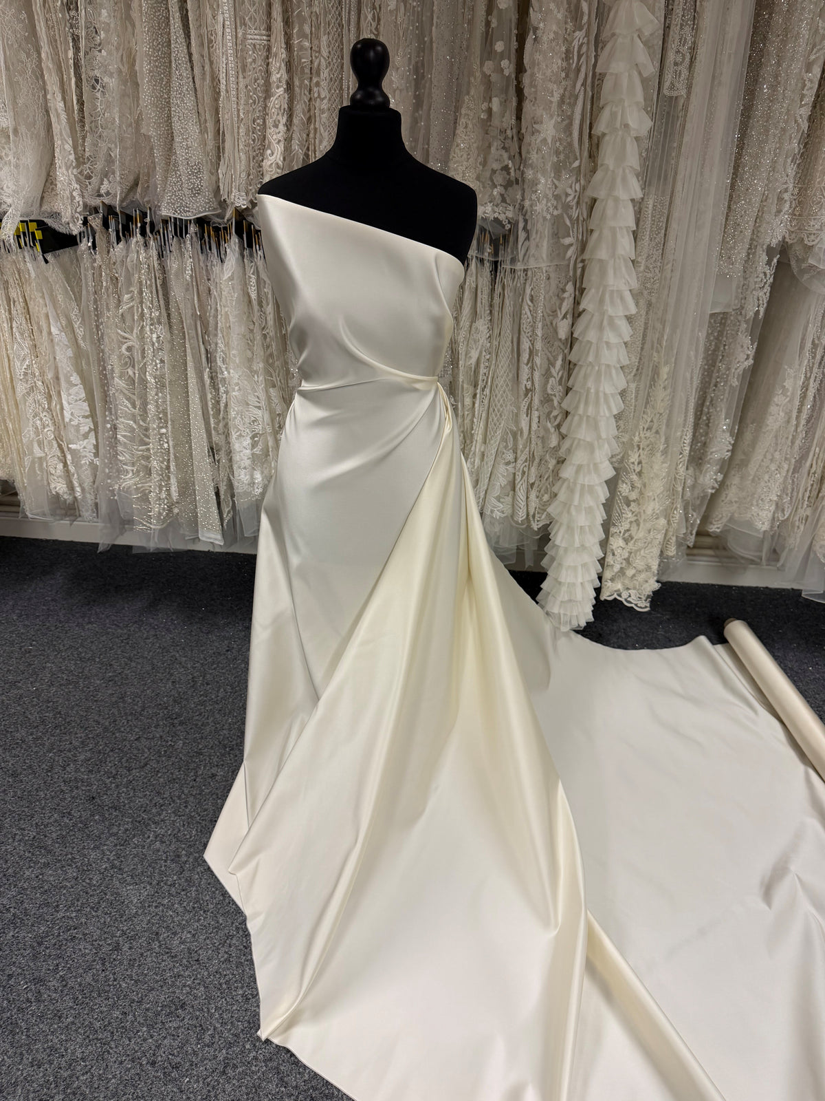 Peau de Soie Soie Ivoire - Défilé