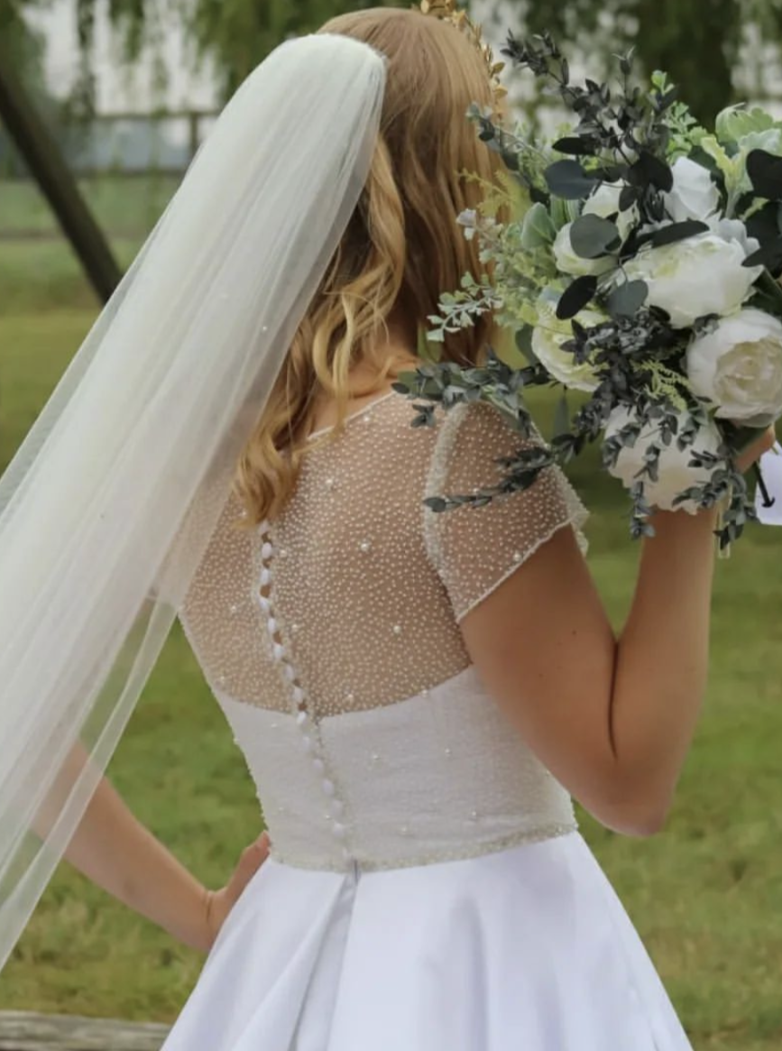 Dentelle Perle Ivoire - Paulina