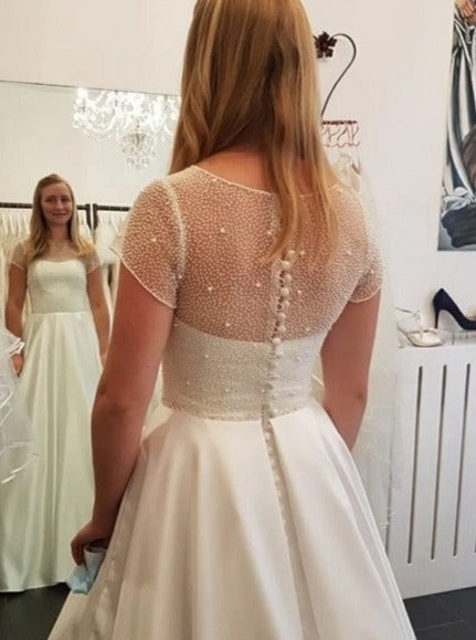 Dentelle Perle Ivoire - Paulina