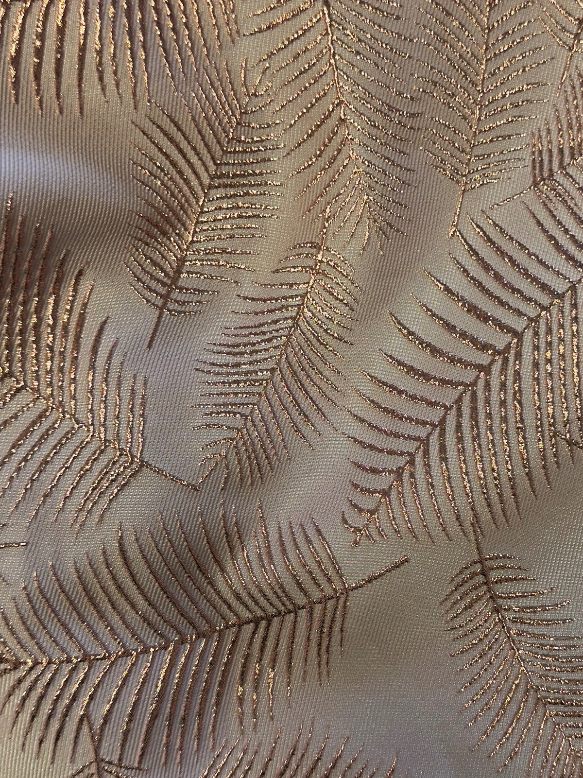 Tissu brocart rose - Vivant