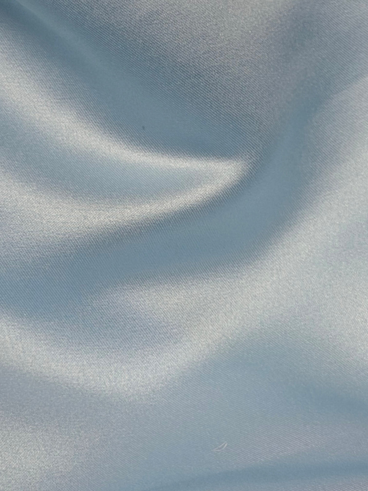 Satin duchesse de polyester bleu poudre - Contessa