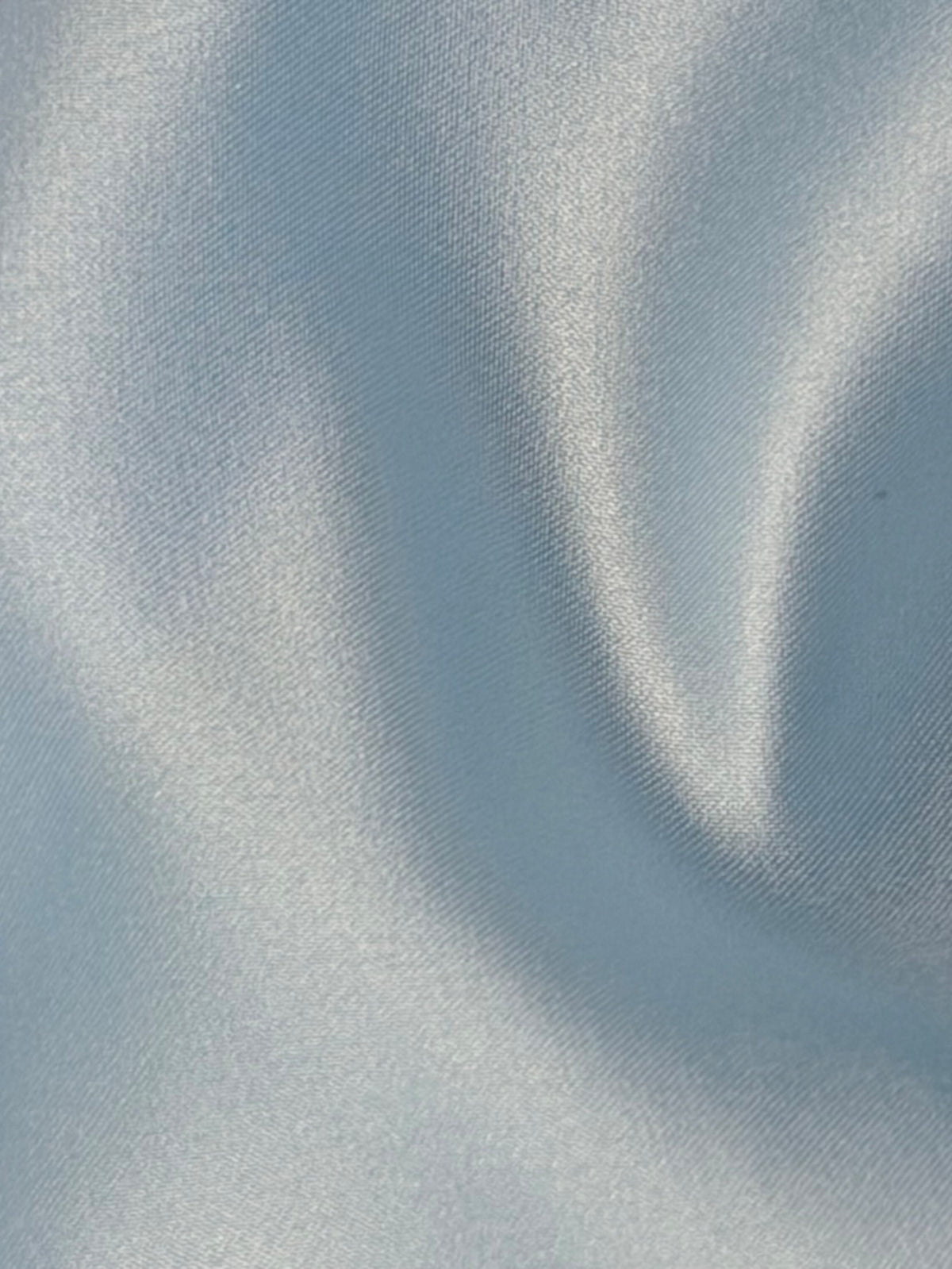 Satin duchesse de polyester bleu poudre - Contessa