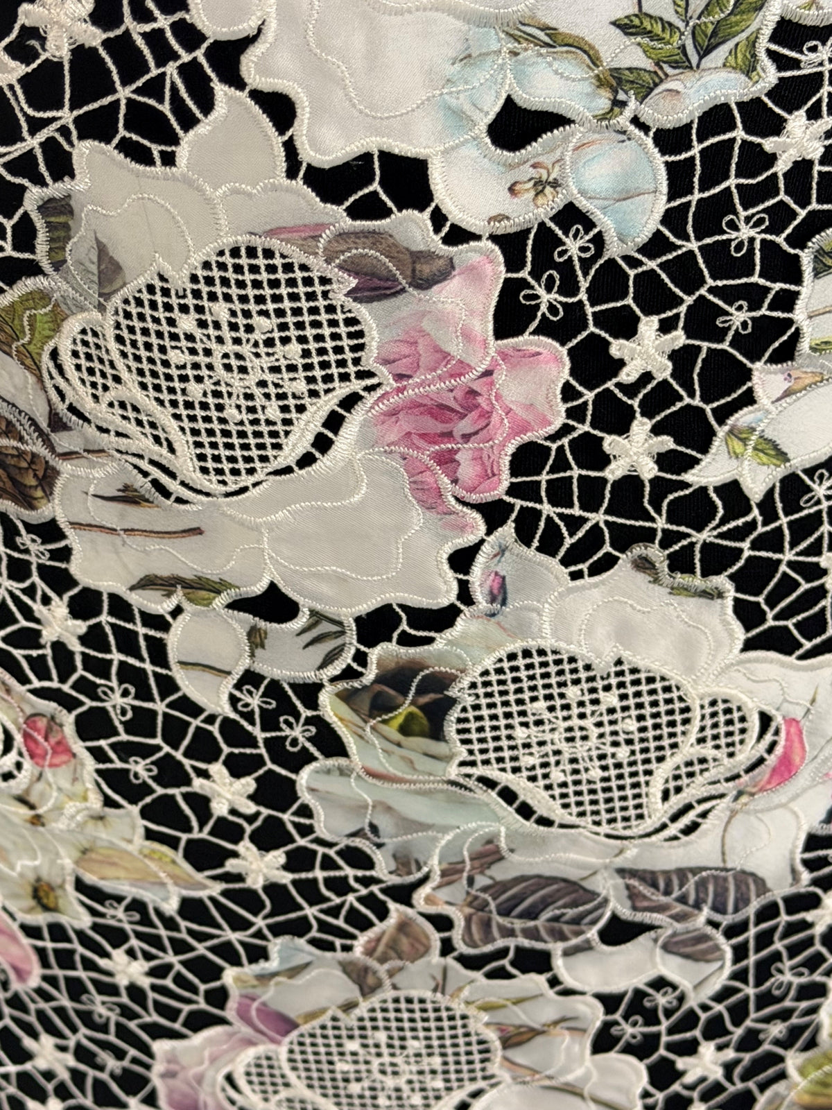 Dentelle Imprimée Multicolore - LB2003