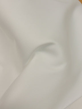 Sergé Polyester Blanc Doux - Fidélité