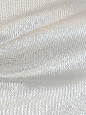 Sergé Polyester Blanc - Fidélité