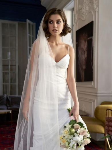 Tulle Eco Veiling Blanc - Winsome