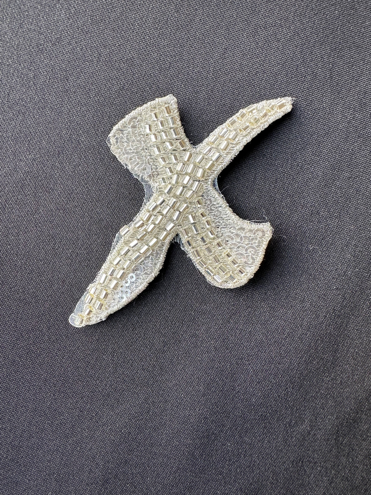Beaded Letter X