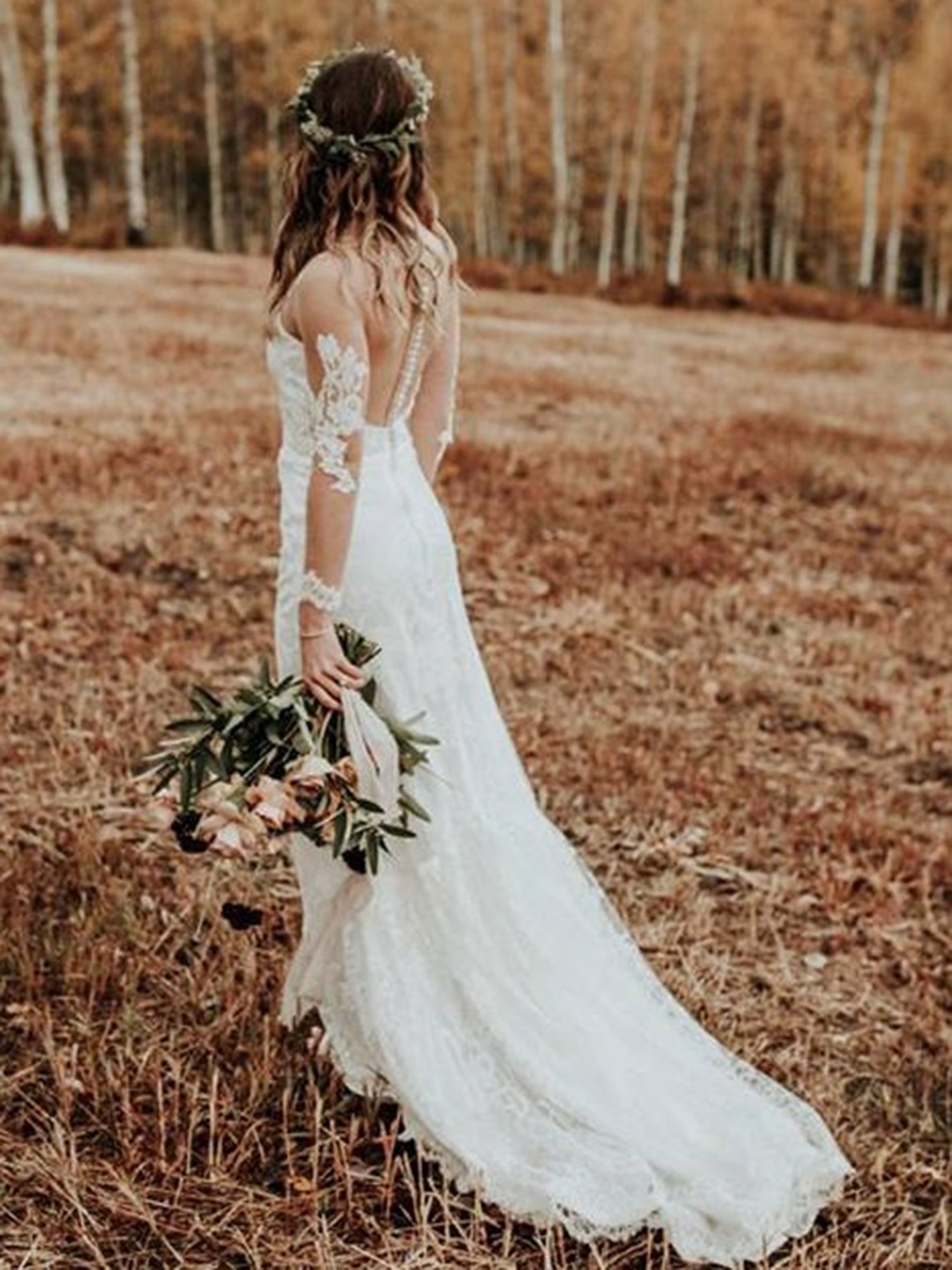 Dentelle Chantilly Blanche - Kate