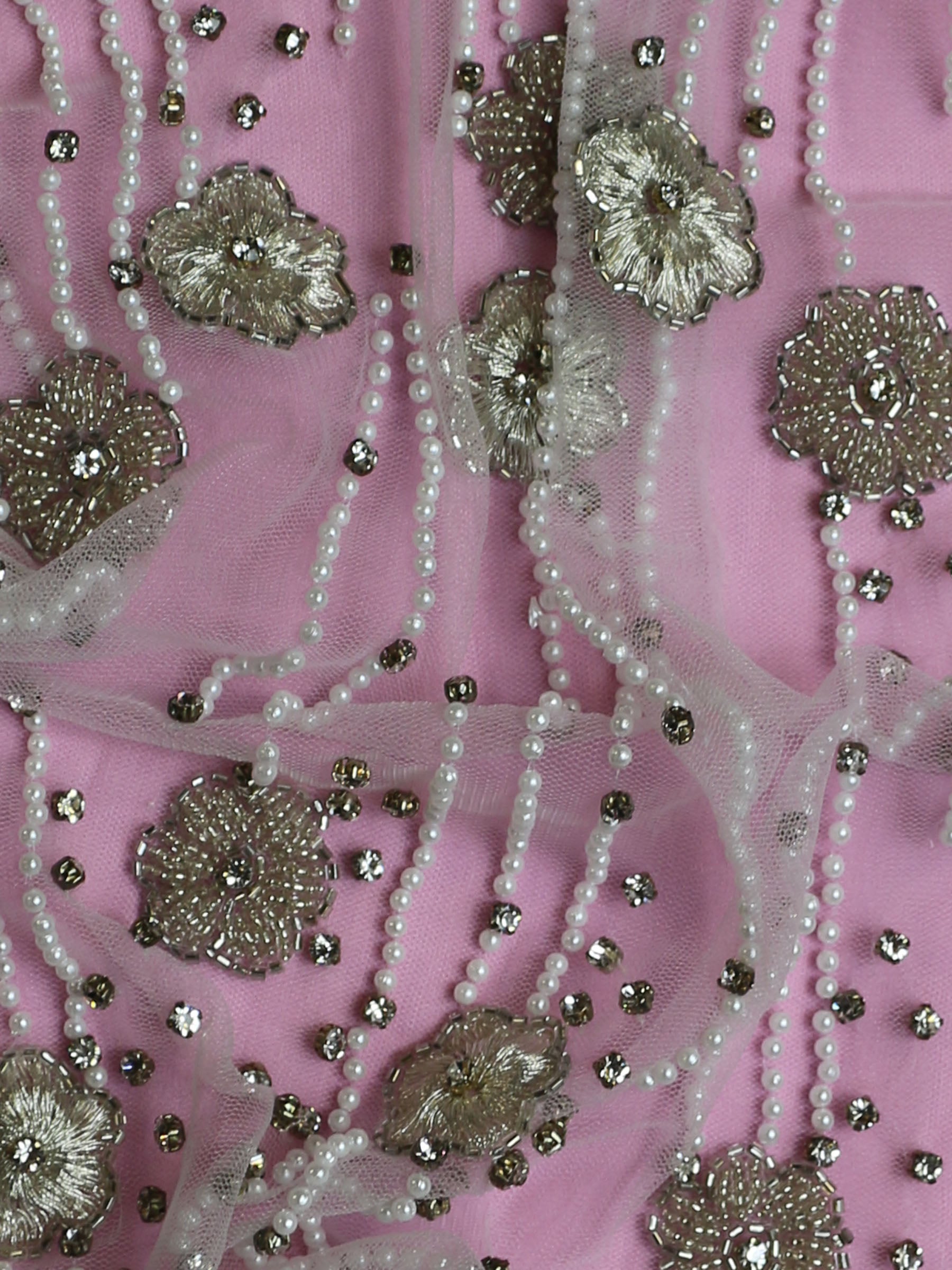 Dentelle Perlée Ivoire - Alma