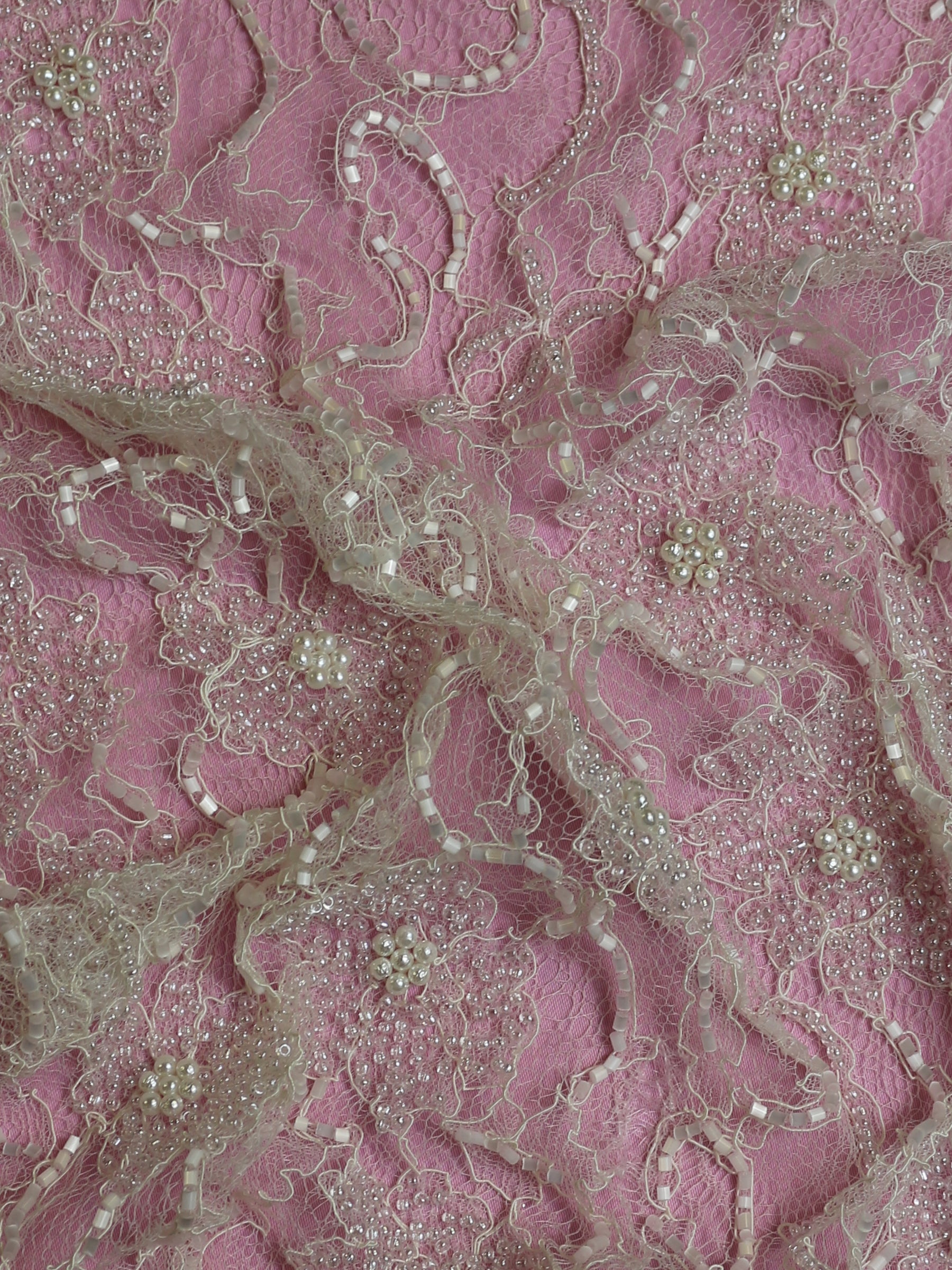Dentelle Chantilly Ivoire - Aurélia