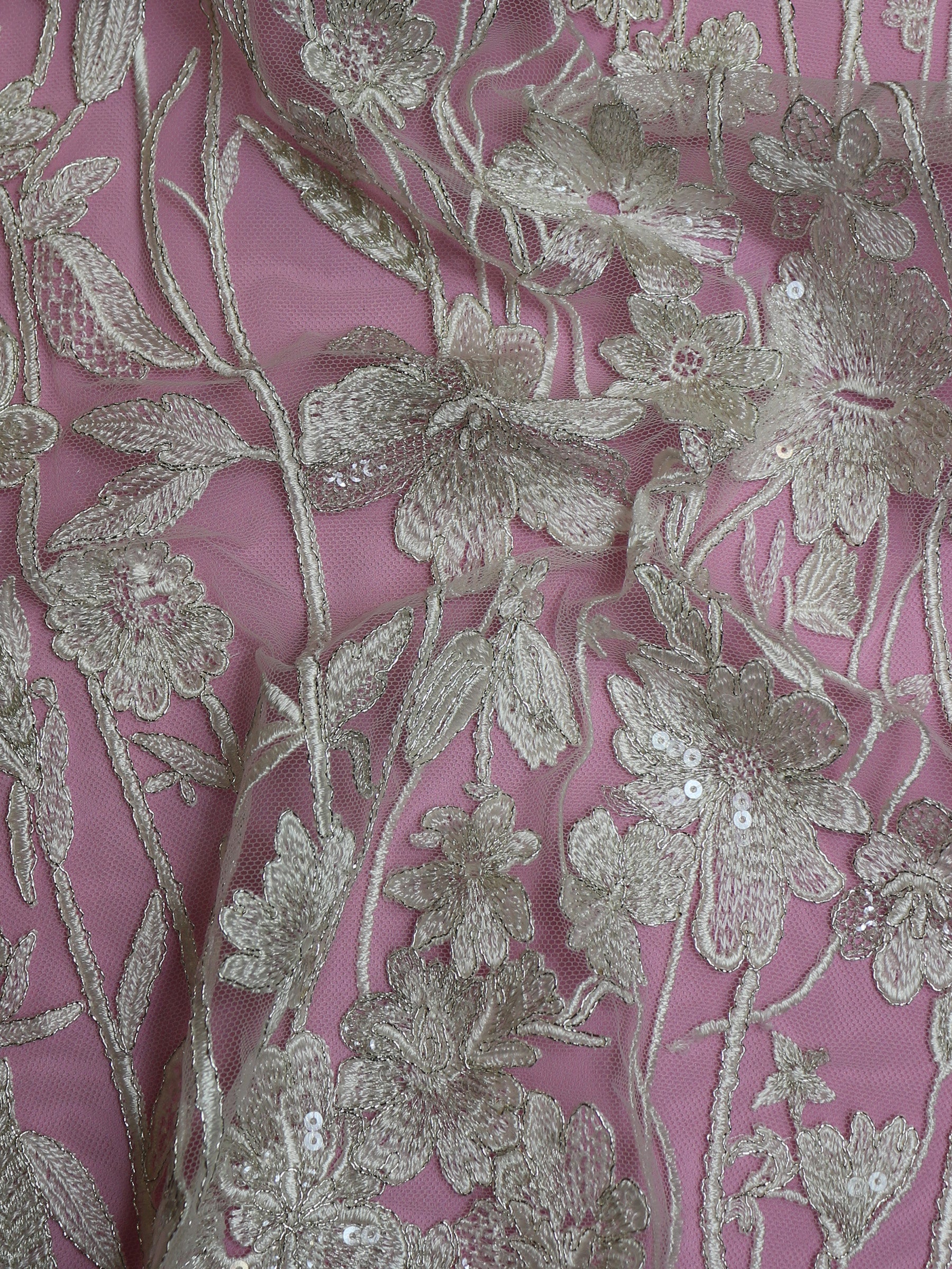 Dentelle Broderie Ivoire - Chepita