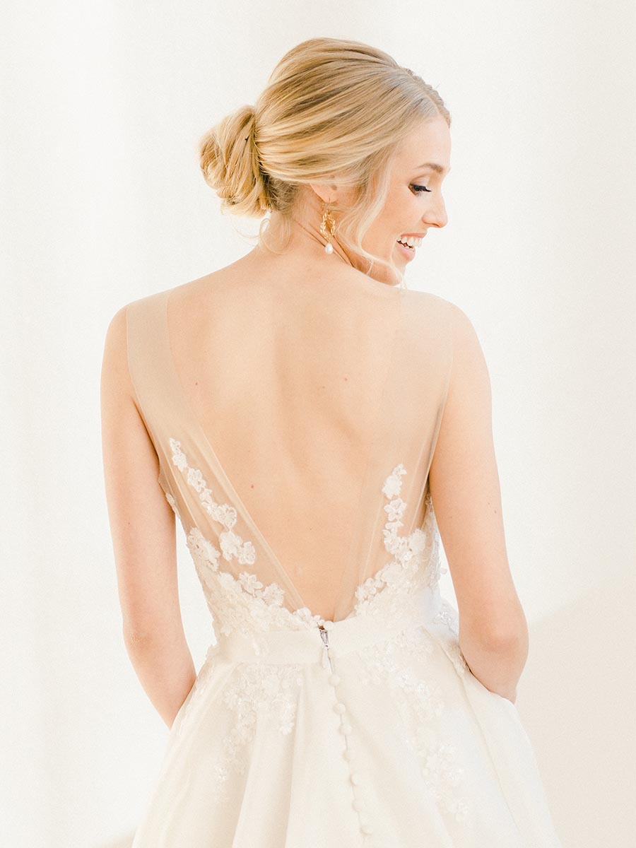 Dentelle Broderie Ivoire - Fabienne