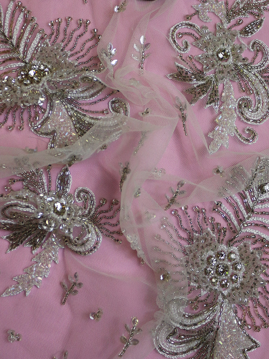 Dentelle Perlée Ivoire - Heaven