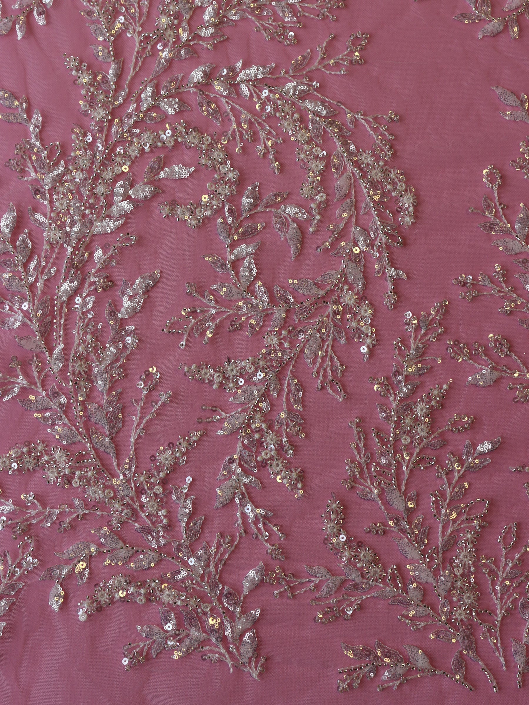 Dentelle brodée ivoire - Rodrigua