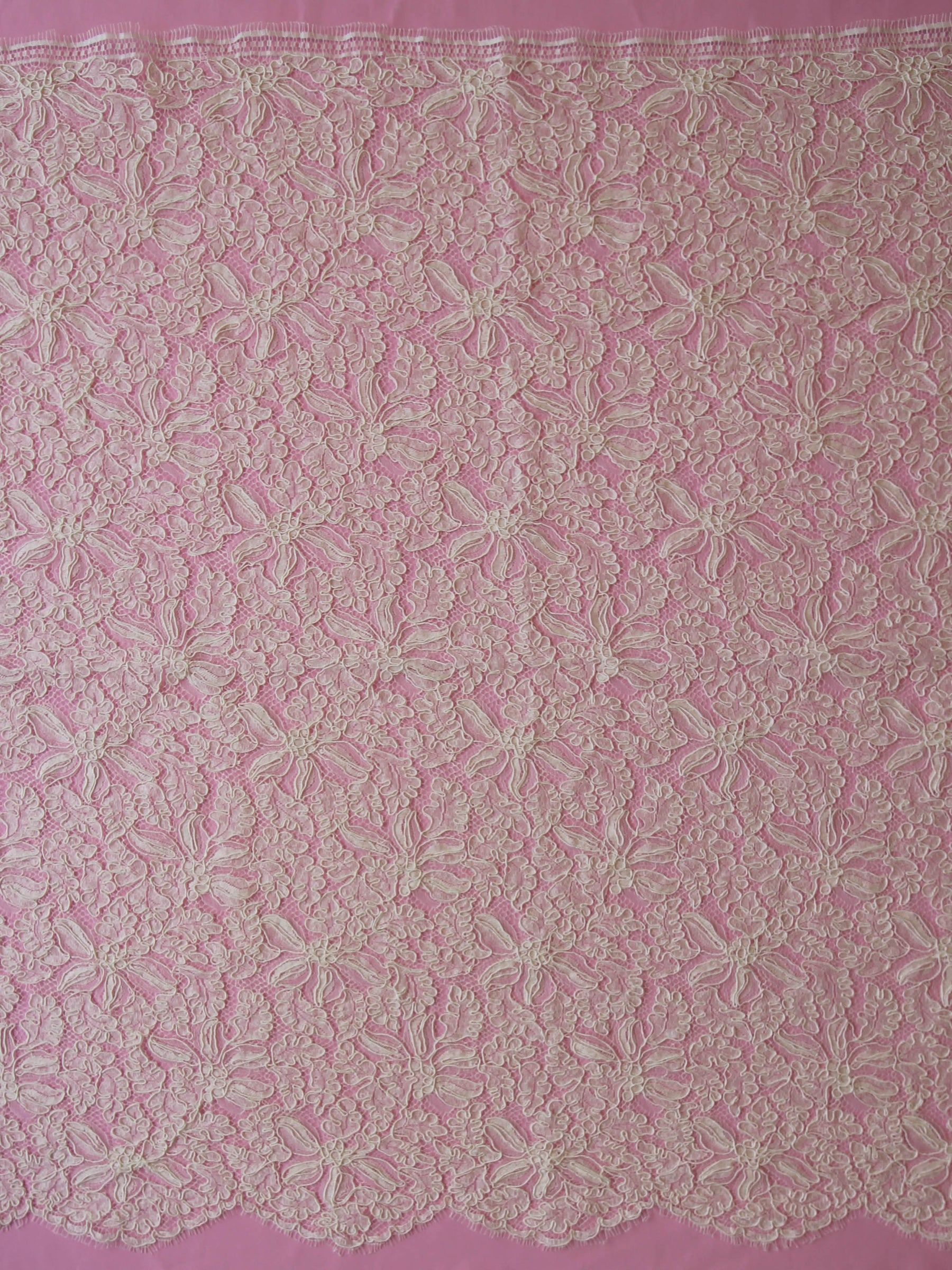 Dentelle Chantilly Ivoire Cordon - Mila