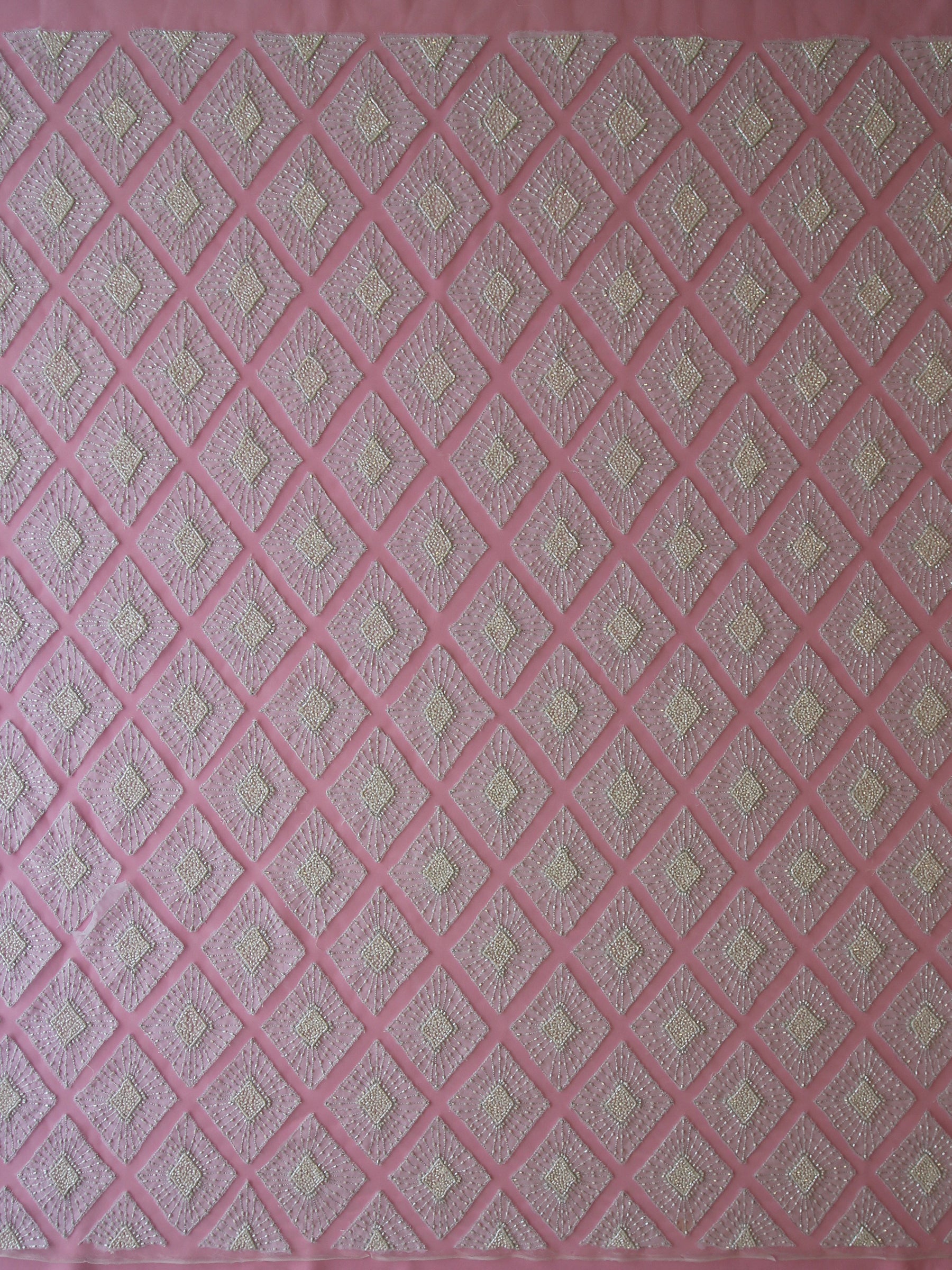 Dentelle Perlée Ivoire - Frances
