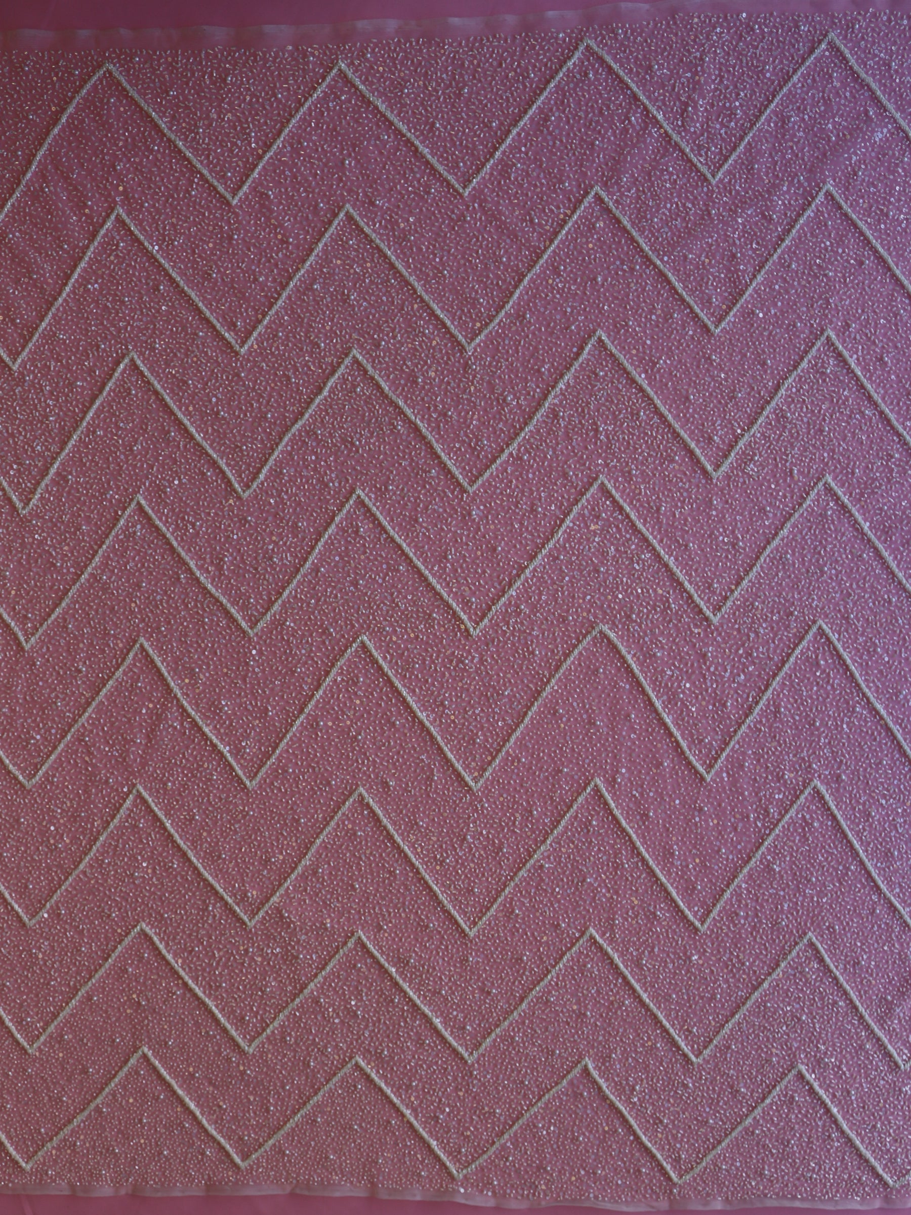 Dentelle perlée ivoire - Rowena