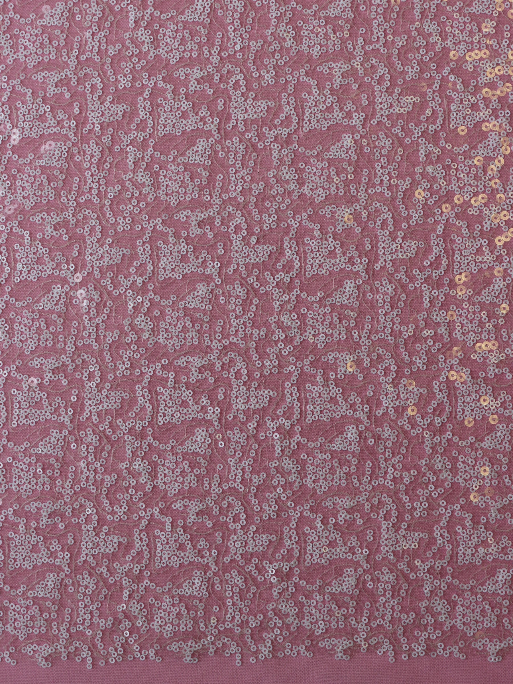 Dentelle à paillettes ivoire - Excentricité