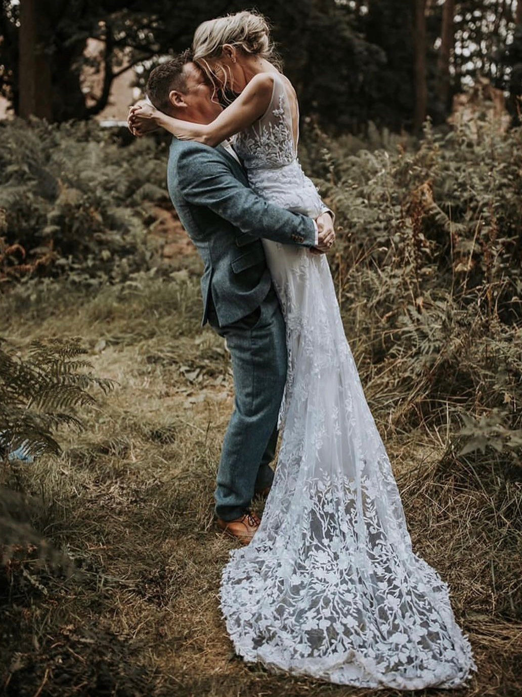 Dentelle Brodée Ivoire - Janine