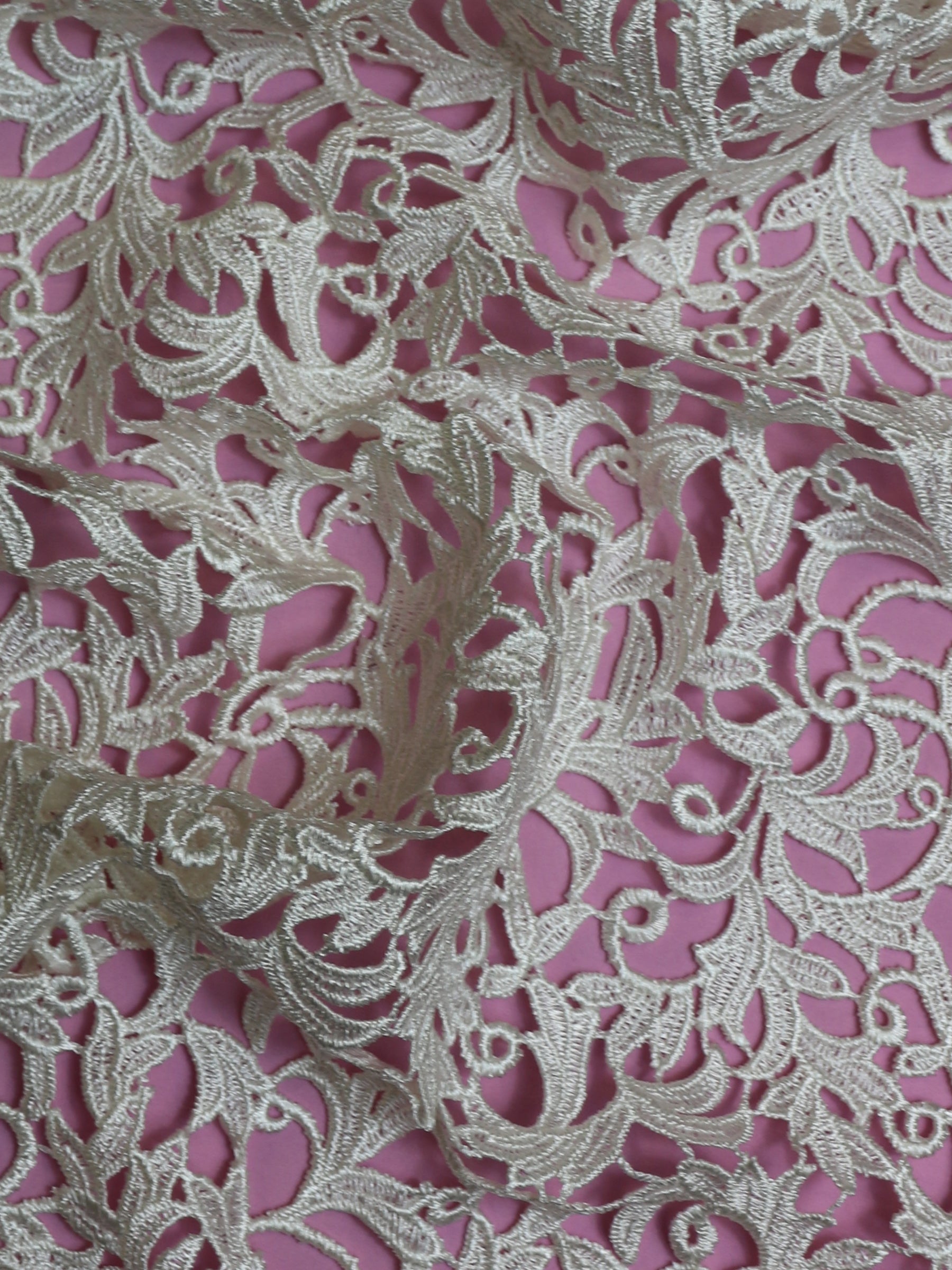 Dentelle Guipure Ivoire - Klara