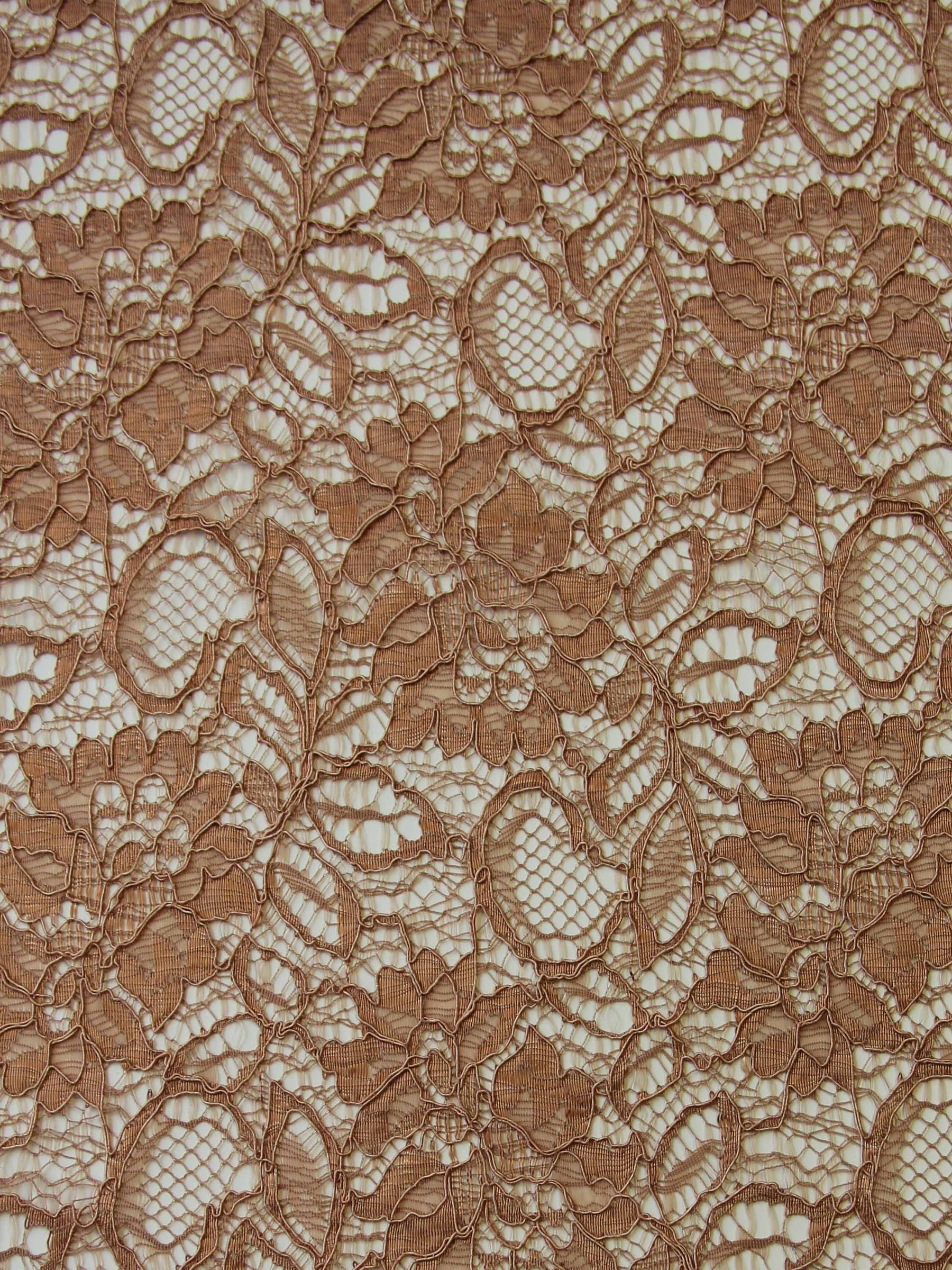 Dentelle cordonnée au latte - Sinead