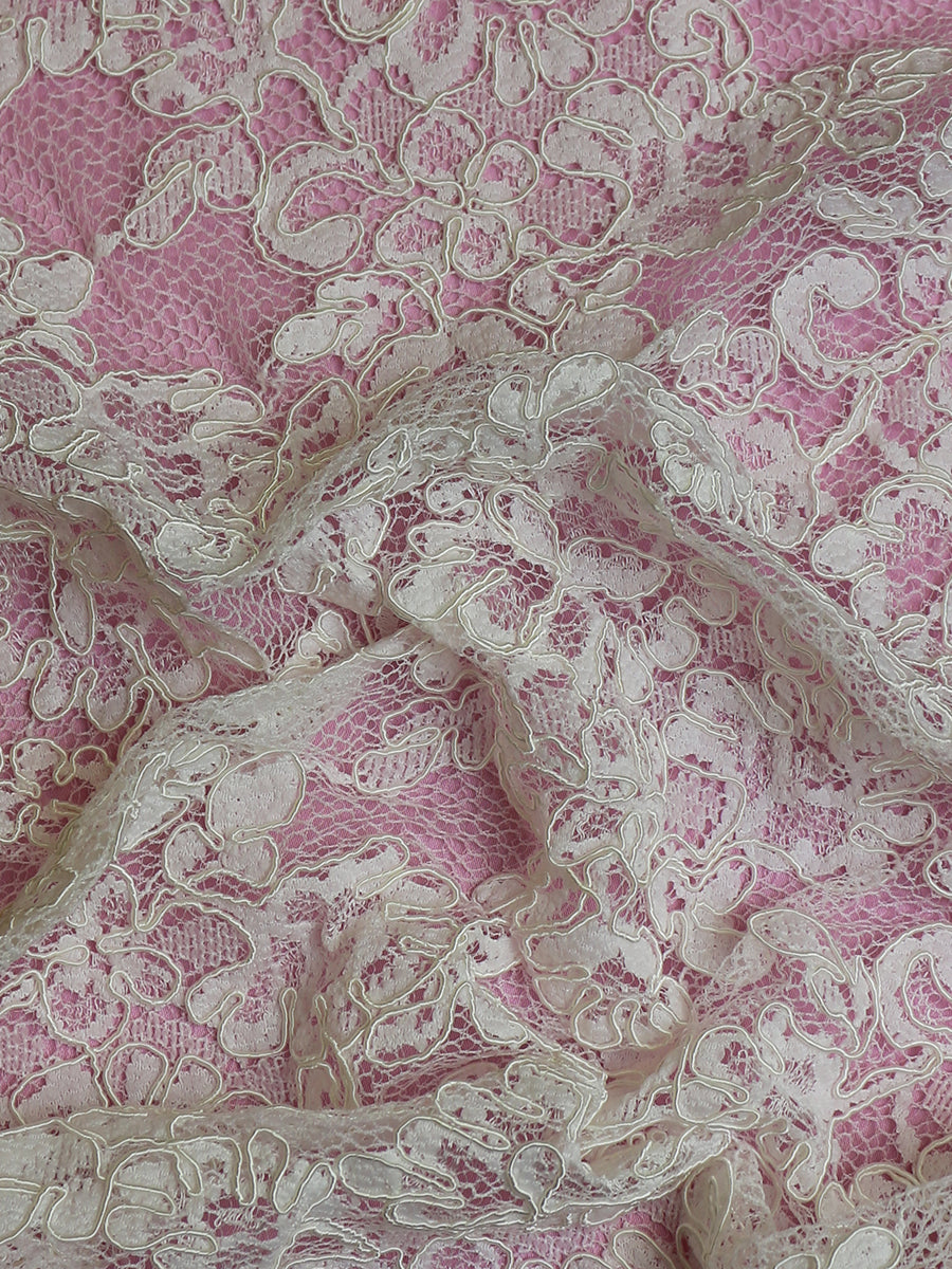 Dentelle Cordonnée Ivoire - Leah