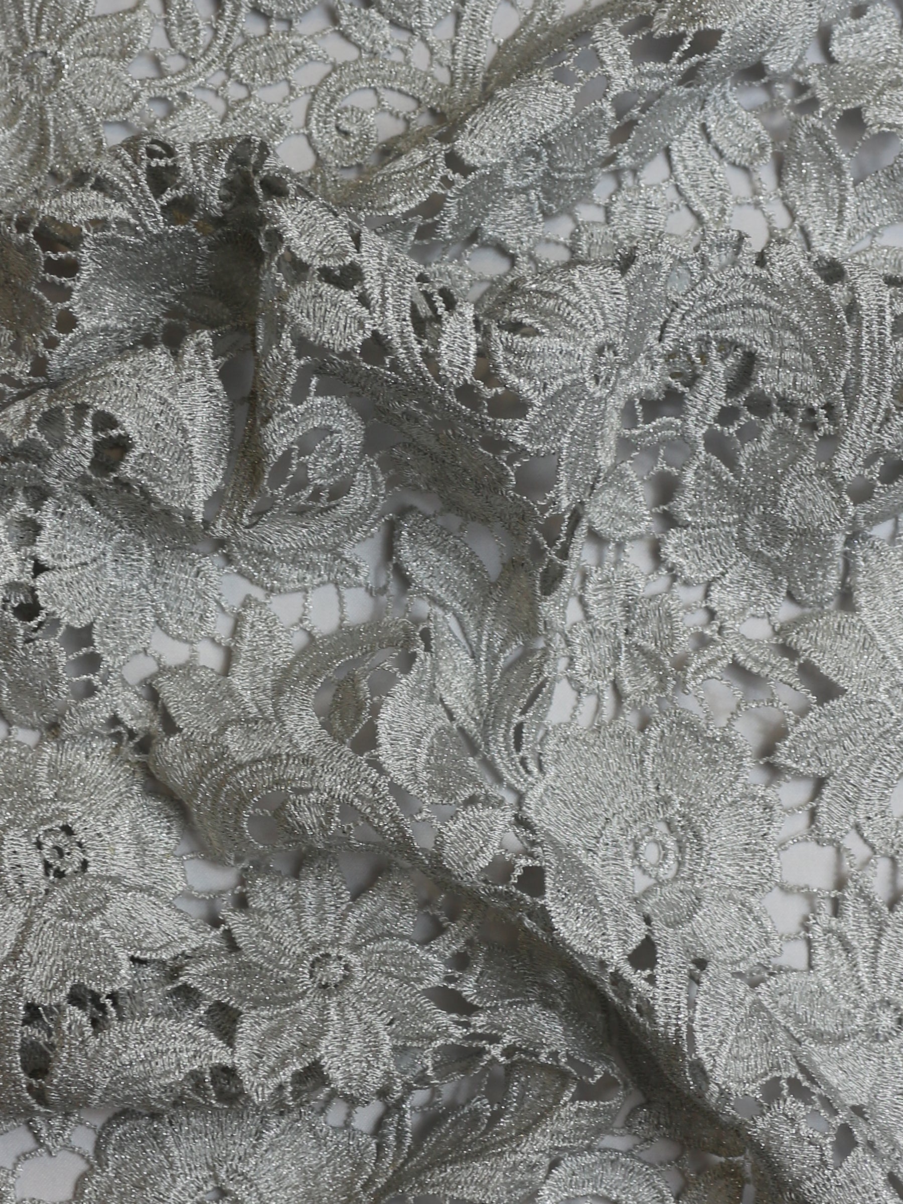 Dentelle Guipure Argentée - Queenie