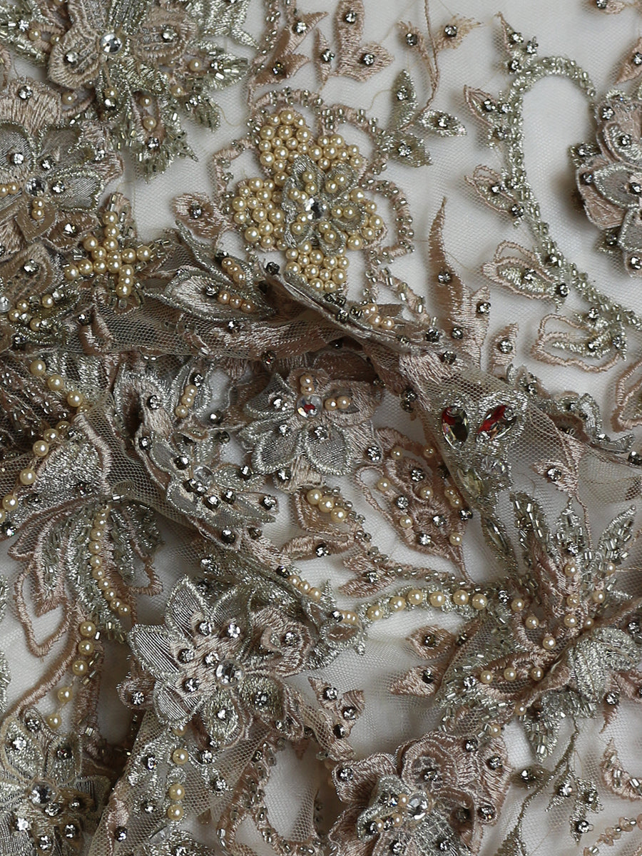 Dentelle Perlée Blush - Renata