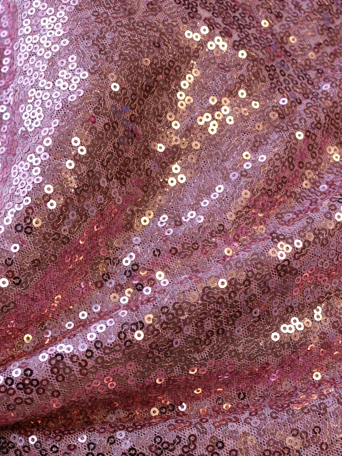 Tulle à paillettes blush - Glow