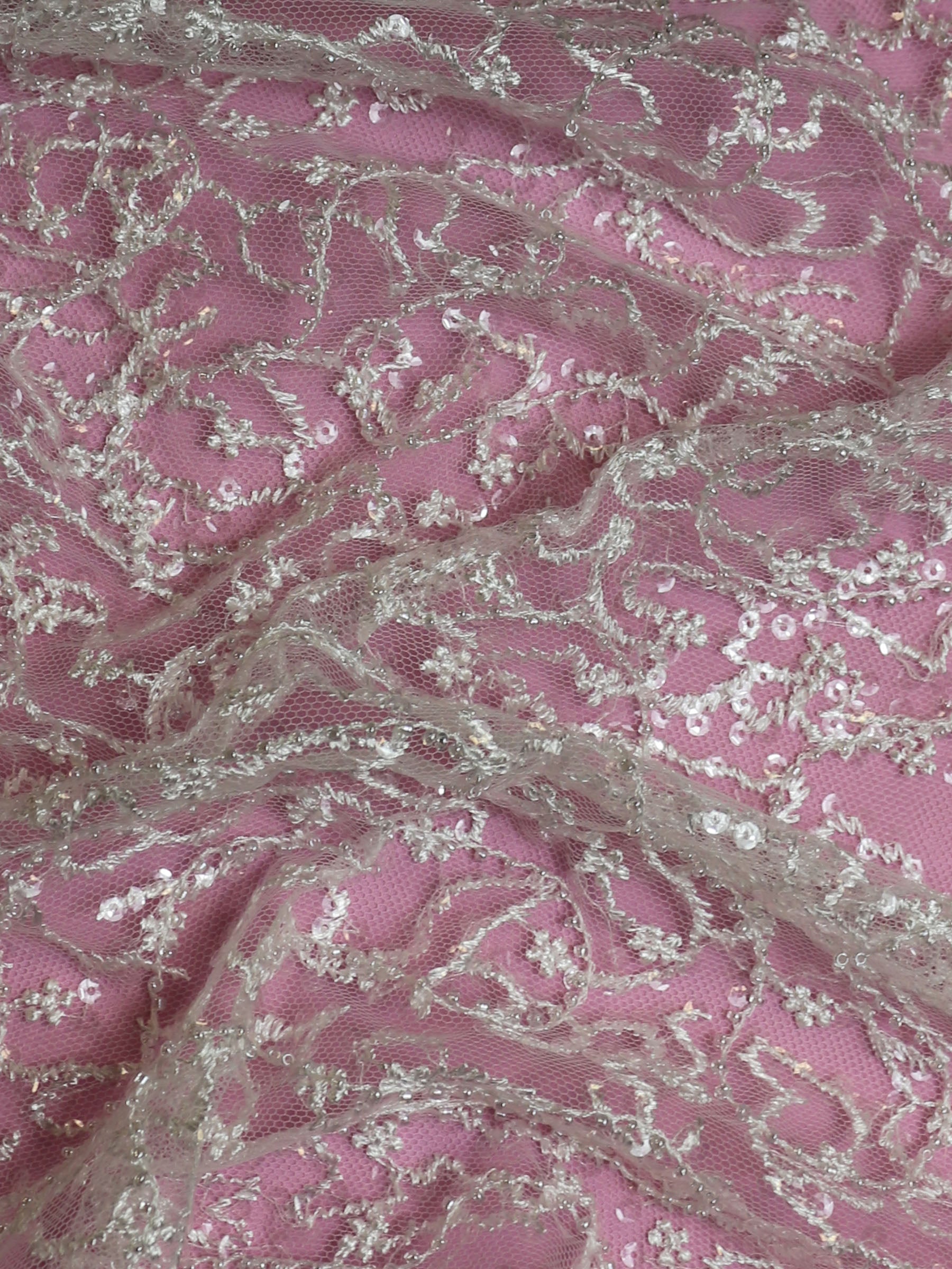 Dentelle Brodée Ivoire - Séverine