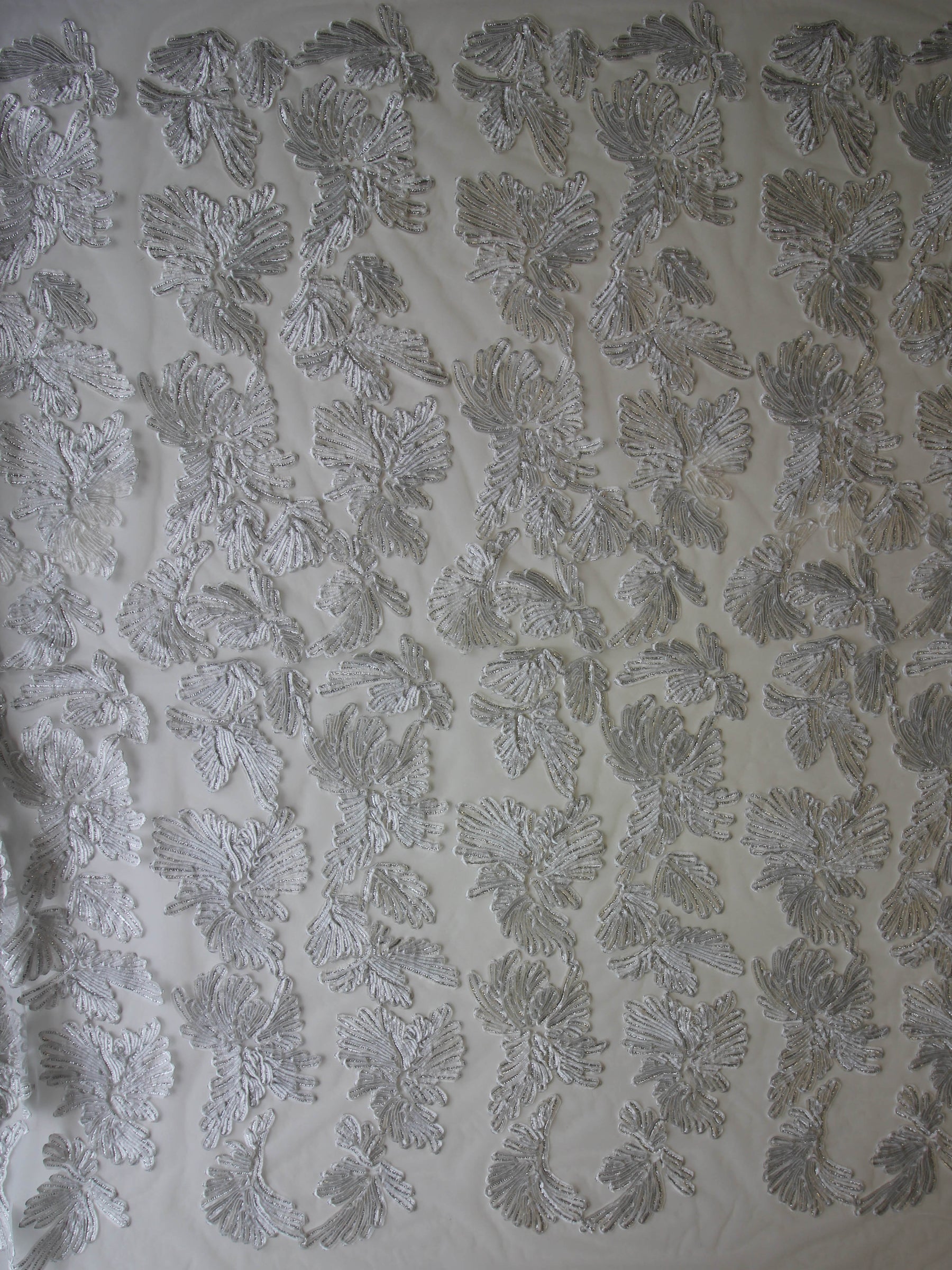 Ruban Argent Dentelle - Bonnie