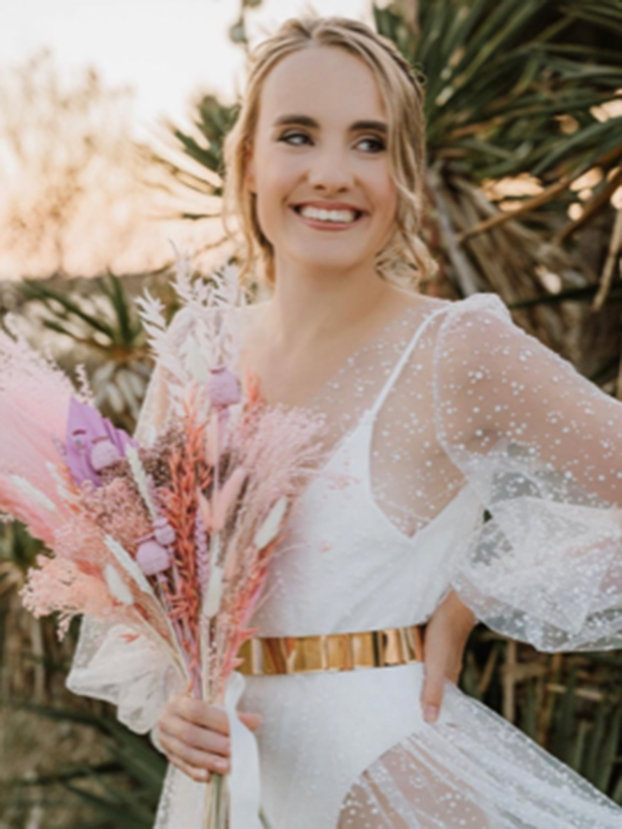 Tulle floqué ivoire - Conjuror