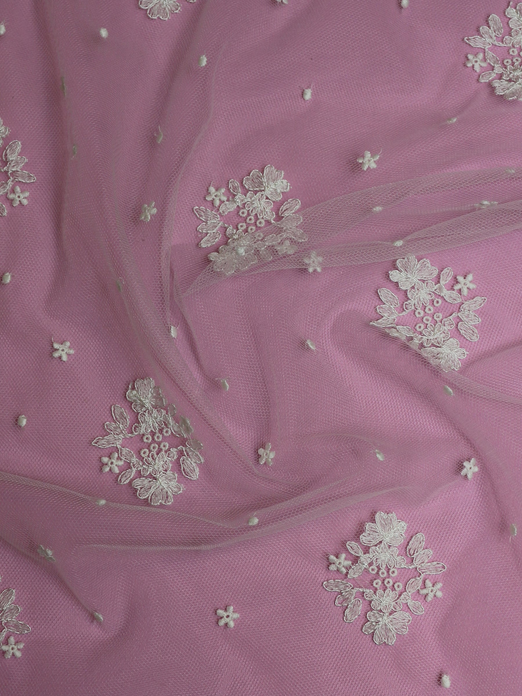 Dentelle Brodée Ivoire - Villanelle