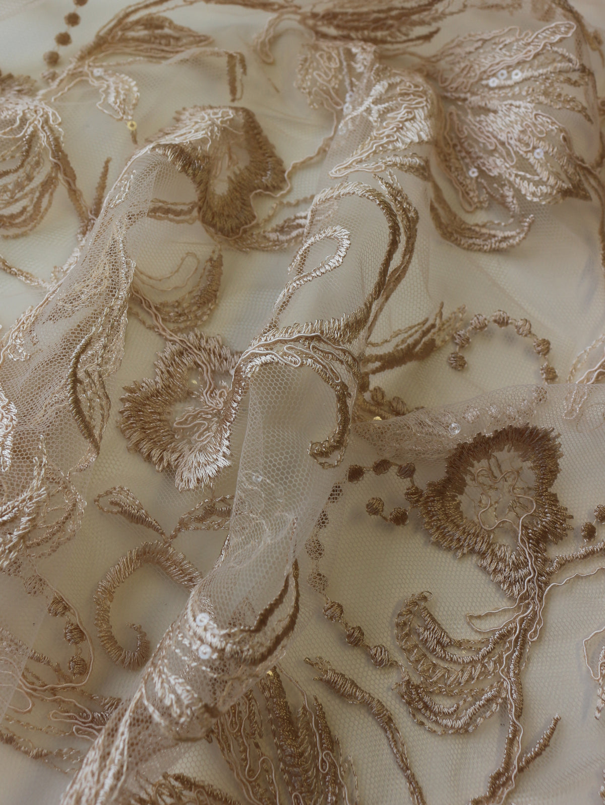 Dentelle brodée Frappe - Viveca