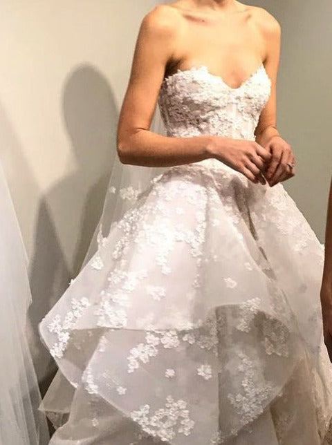 Dentelle Broderie Ivoire - Fabienne