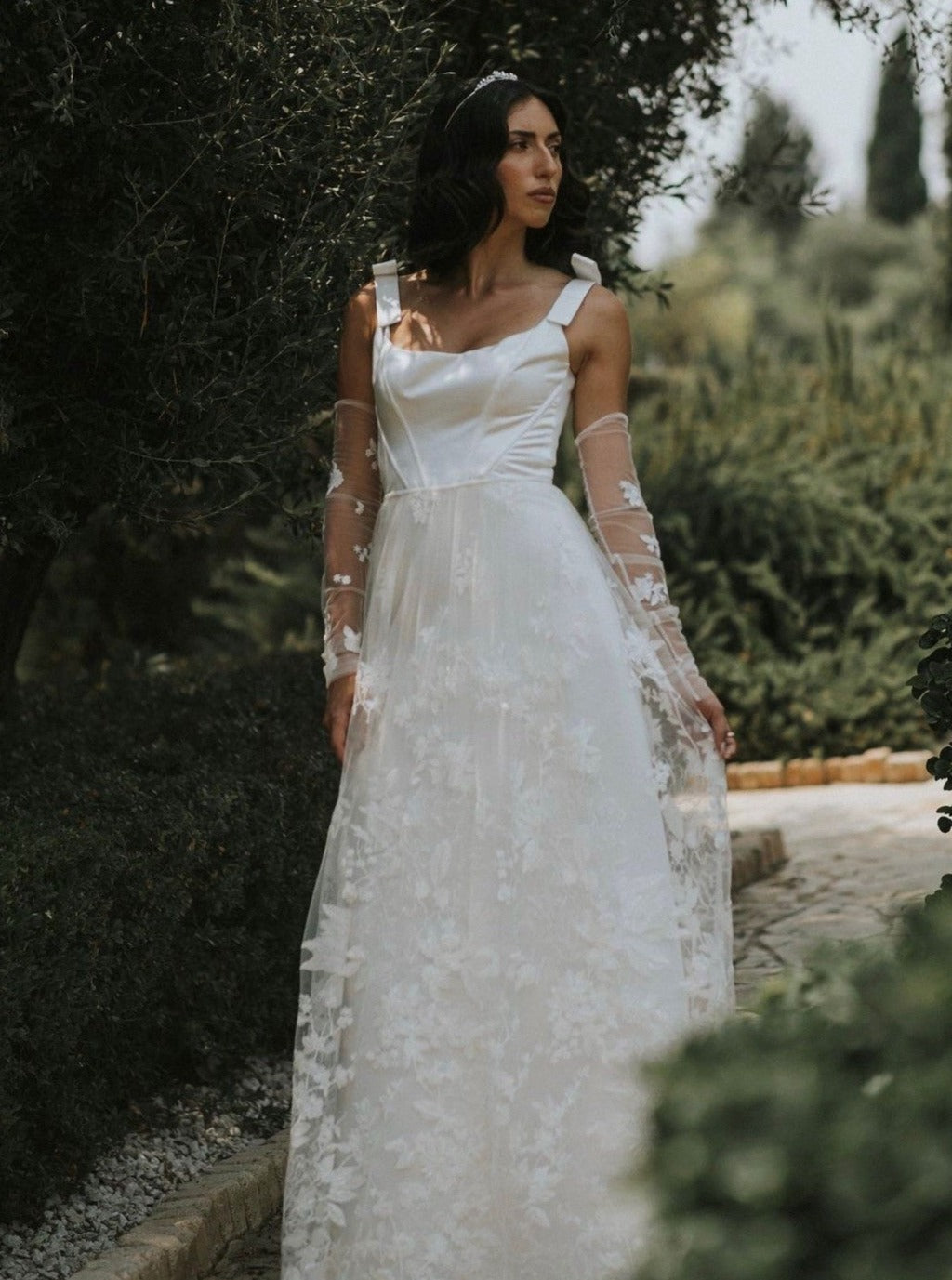 Dentelle Brodée Ivoire - Alameda