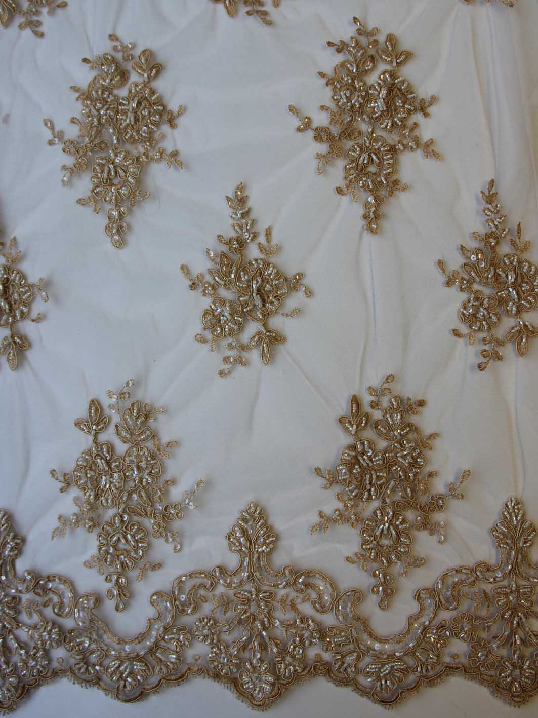 Dentelle beige - Sophia.