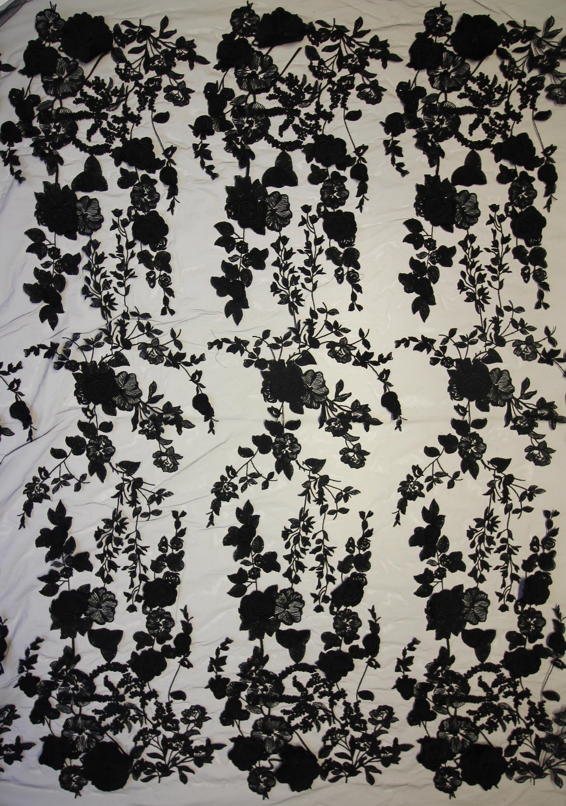 Dentelle 3D noire - Meghan