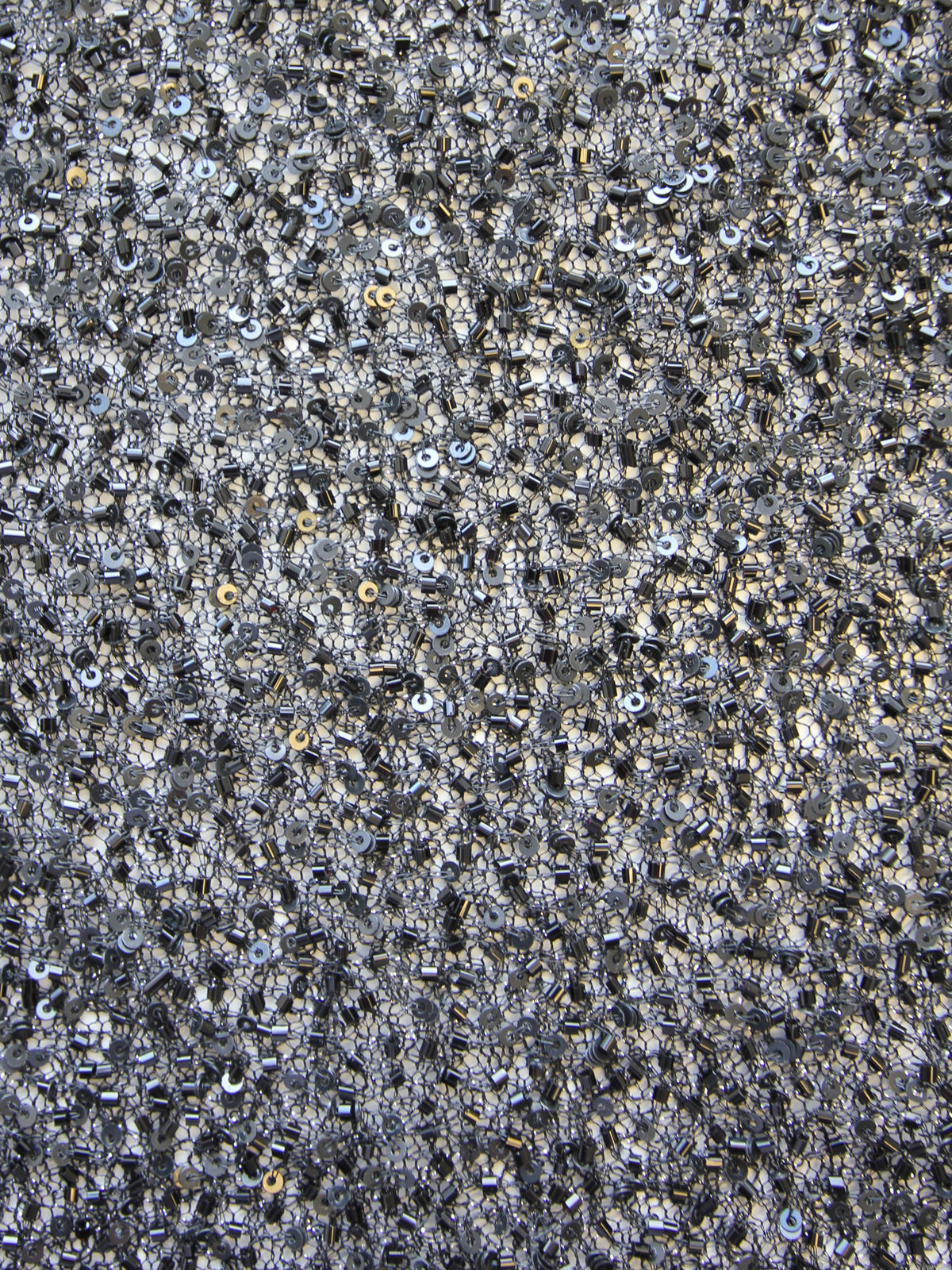 Dentelle perlée noire - Britte