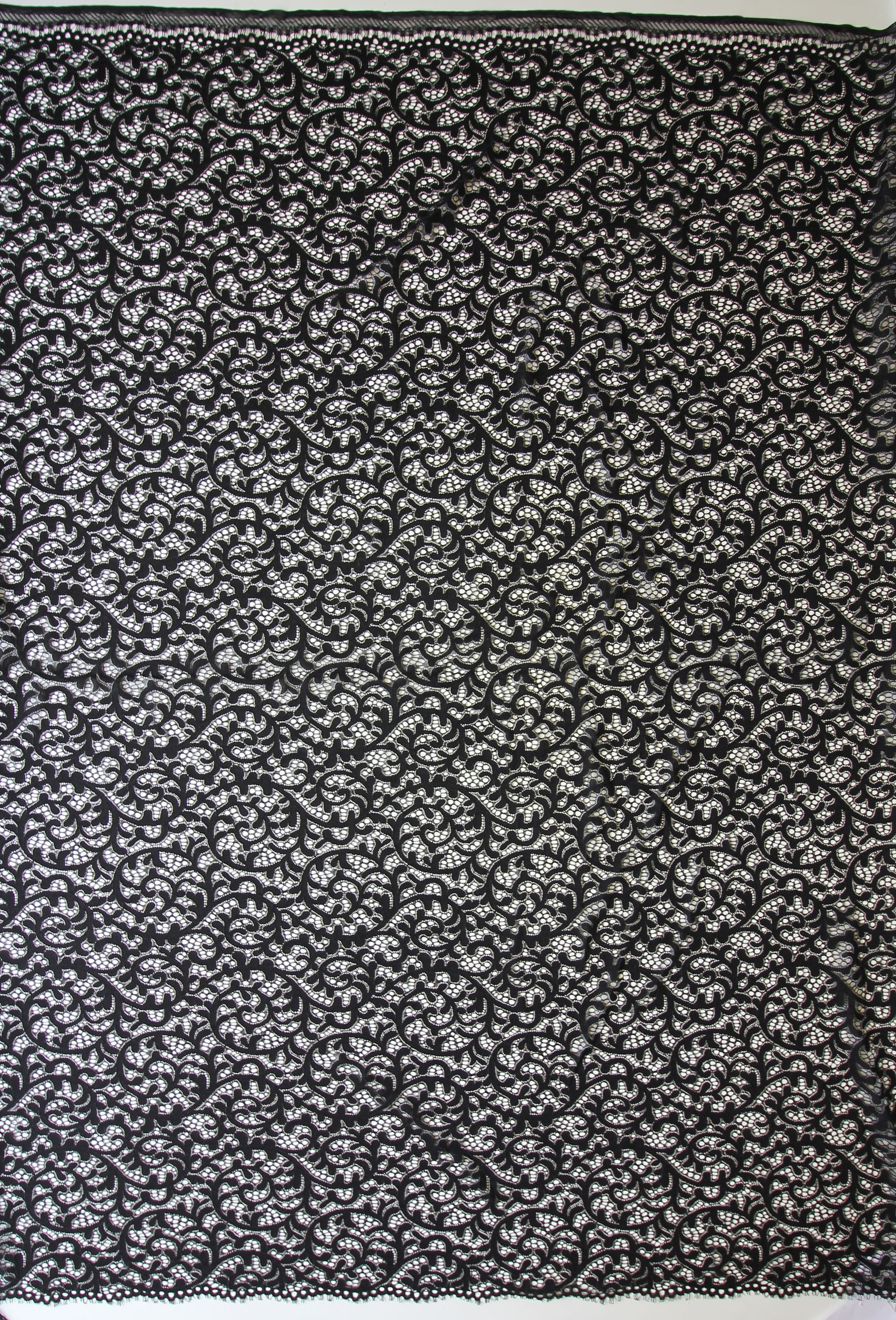 Dentelle Noire Cordonnée - Alexis