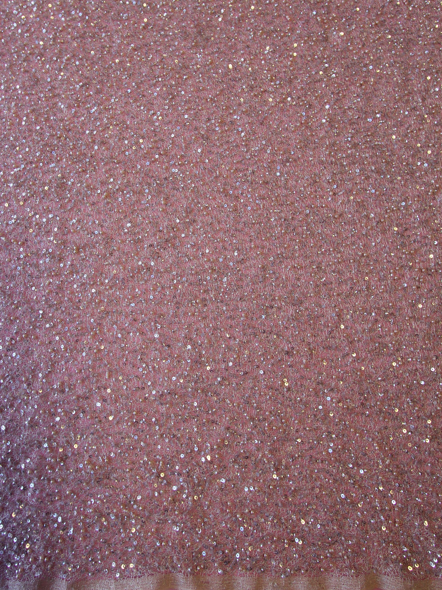 Dentelle à sequins blush - Zion